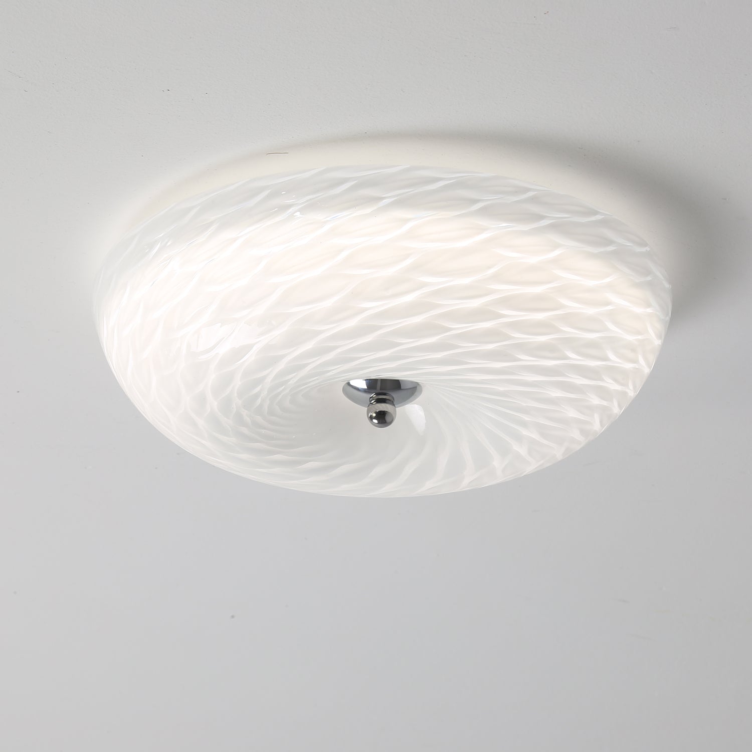 Comarion Moderne Minimalistische Kunstglas-Deckenleuchte-Letslighting
