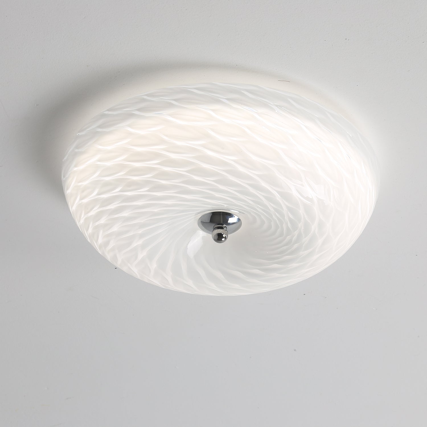 Comarion Moderne Minimalistische Kunstglas-Deckenleuchte-Letslighting