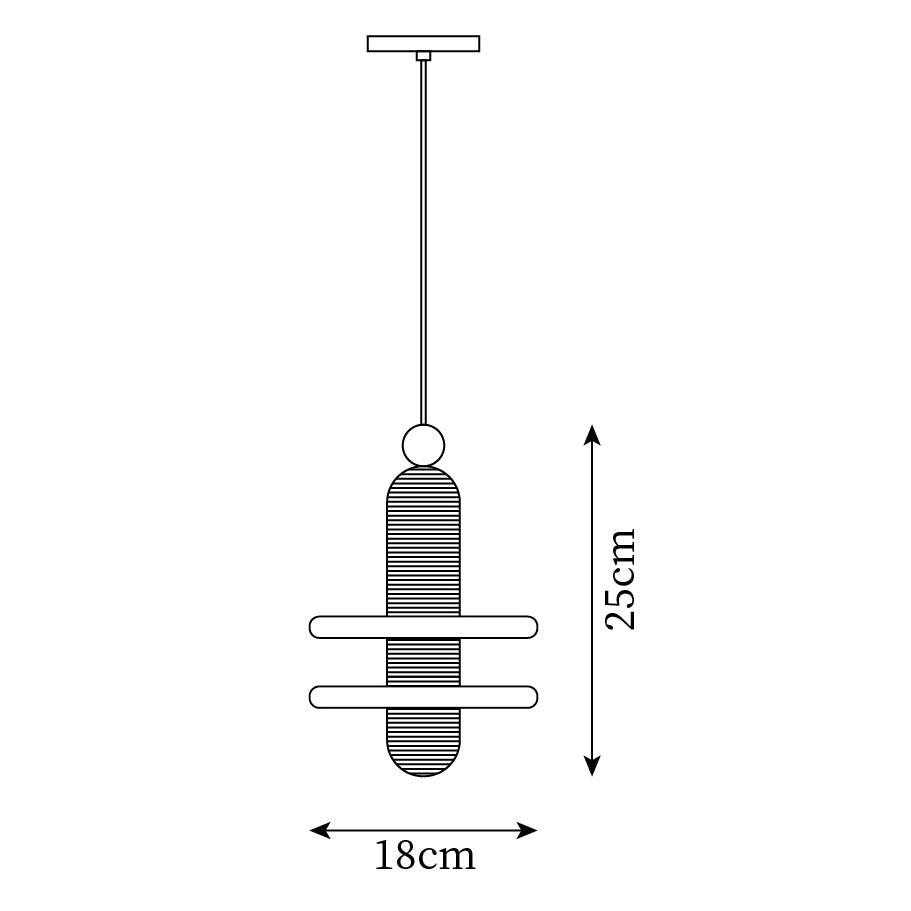 Goose White Alabaster Copper Pendant Lamp - Letslighting