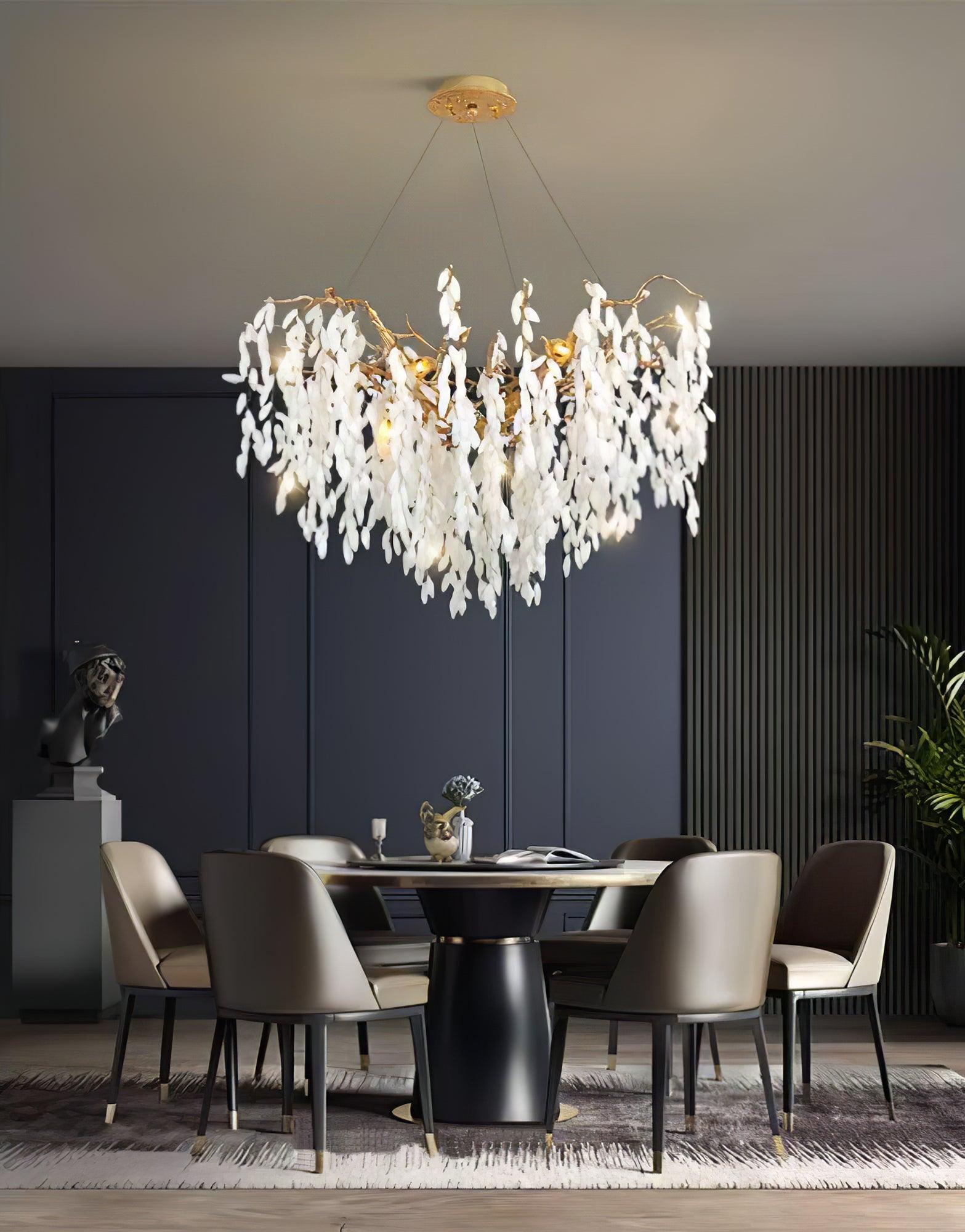 Florealis Kaskadenförmiger Kristallkronleuchter-Letslighting