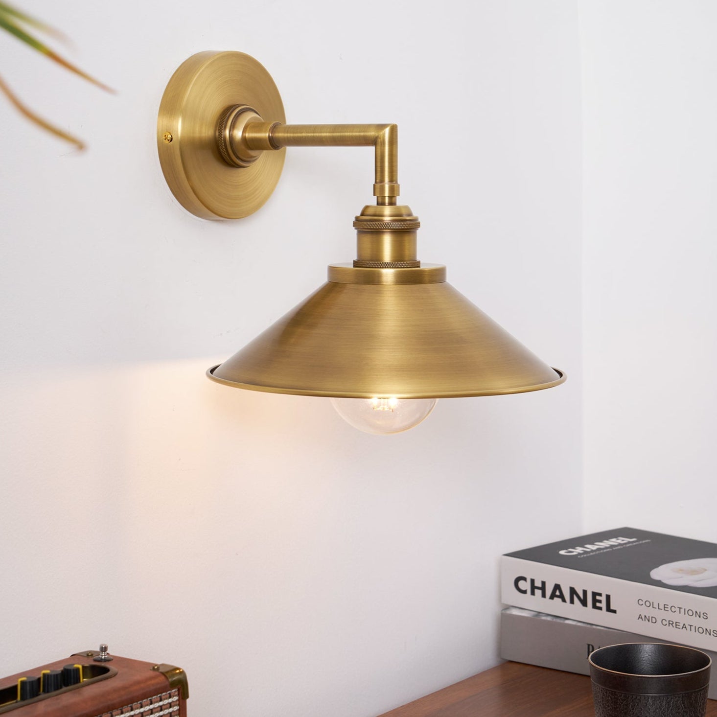 Osile Moderne Wandleuchte aus Messing-Letslighting