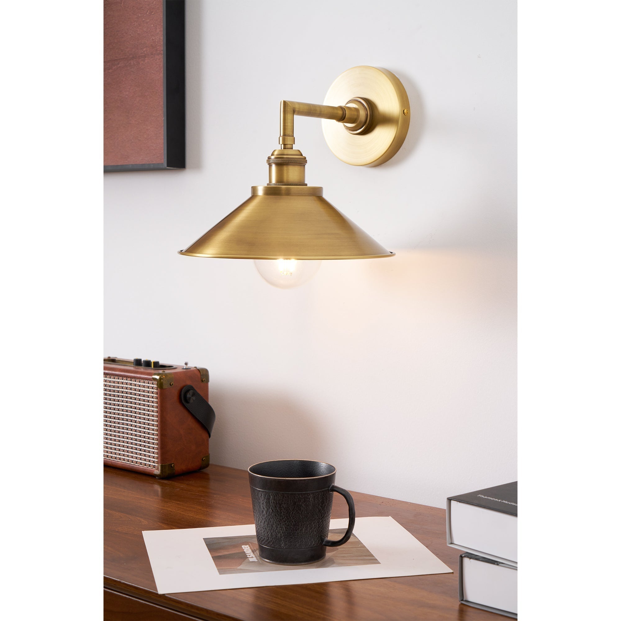 Osile Moderne Wandleuchte aus Messing-Letslighting
