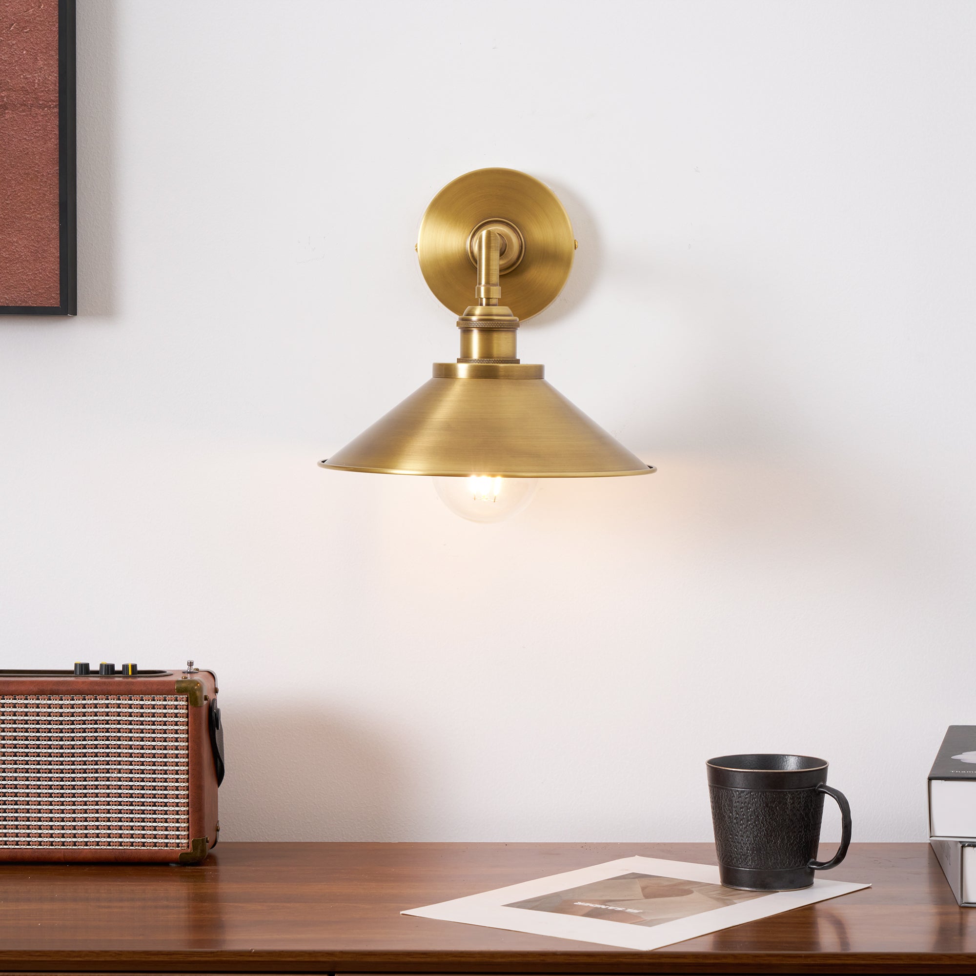 Osile Moderne Wandleuchte aus Messing-Letslighting