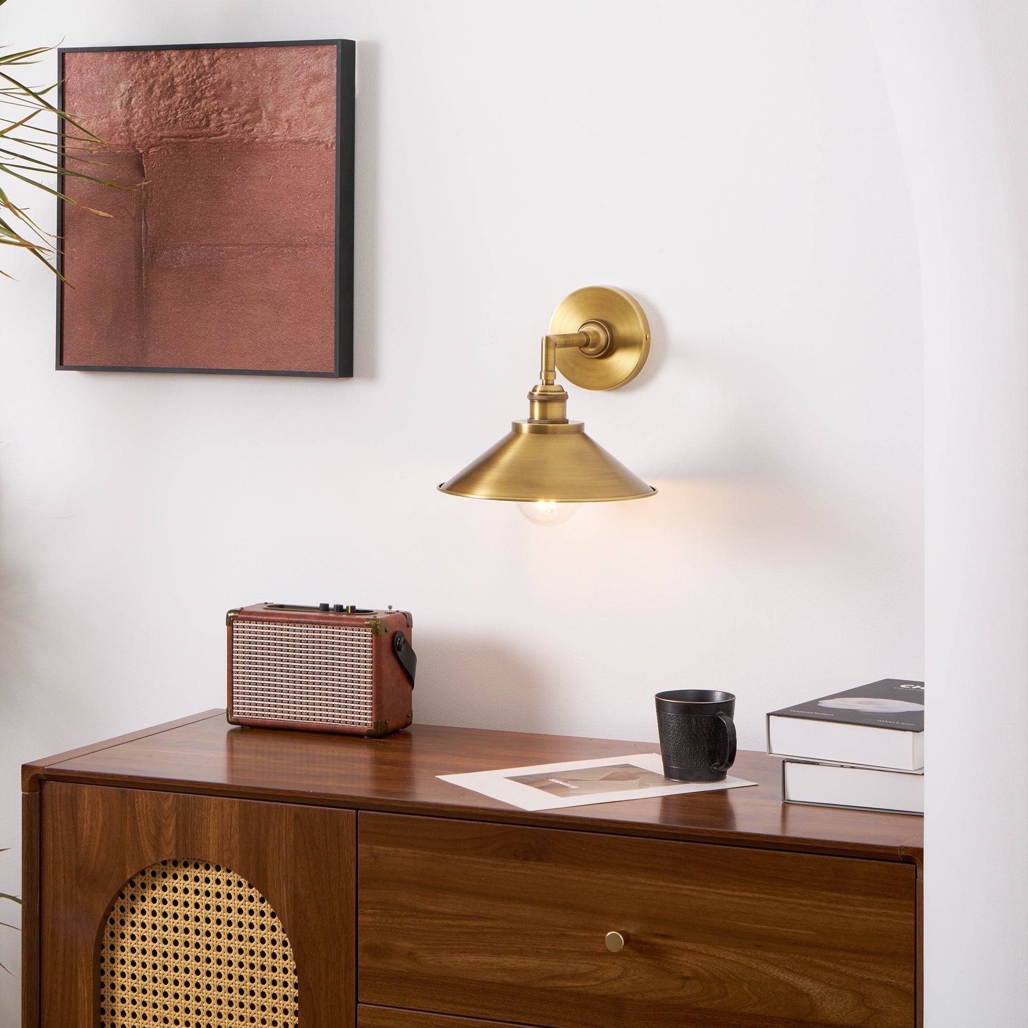 Osile Moderne Wandleuchte aus Messing-Letslighting