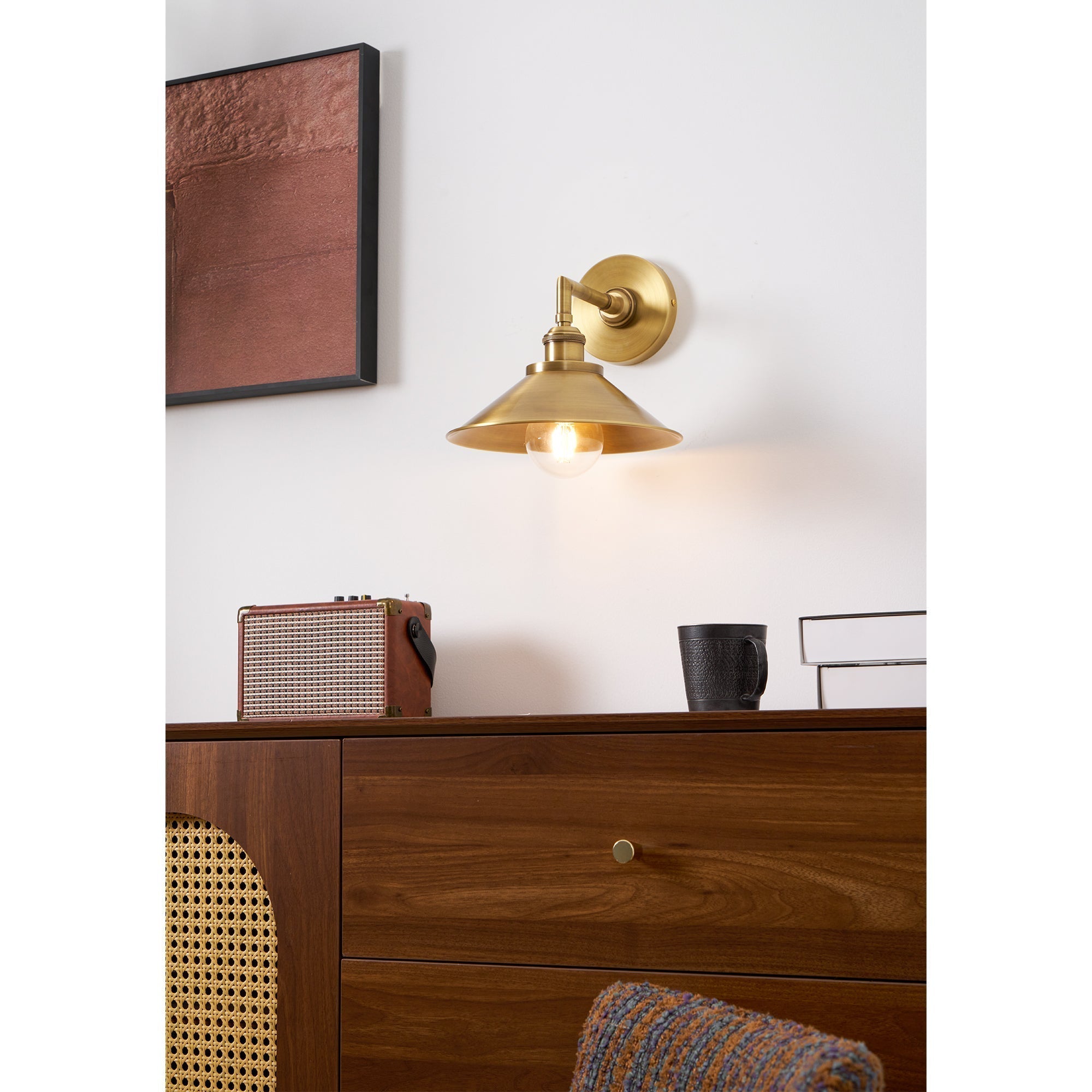Osile Moderne Wandleuchte aus Messing-Letslighting
