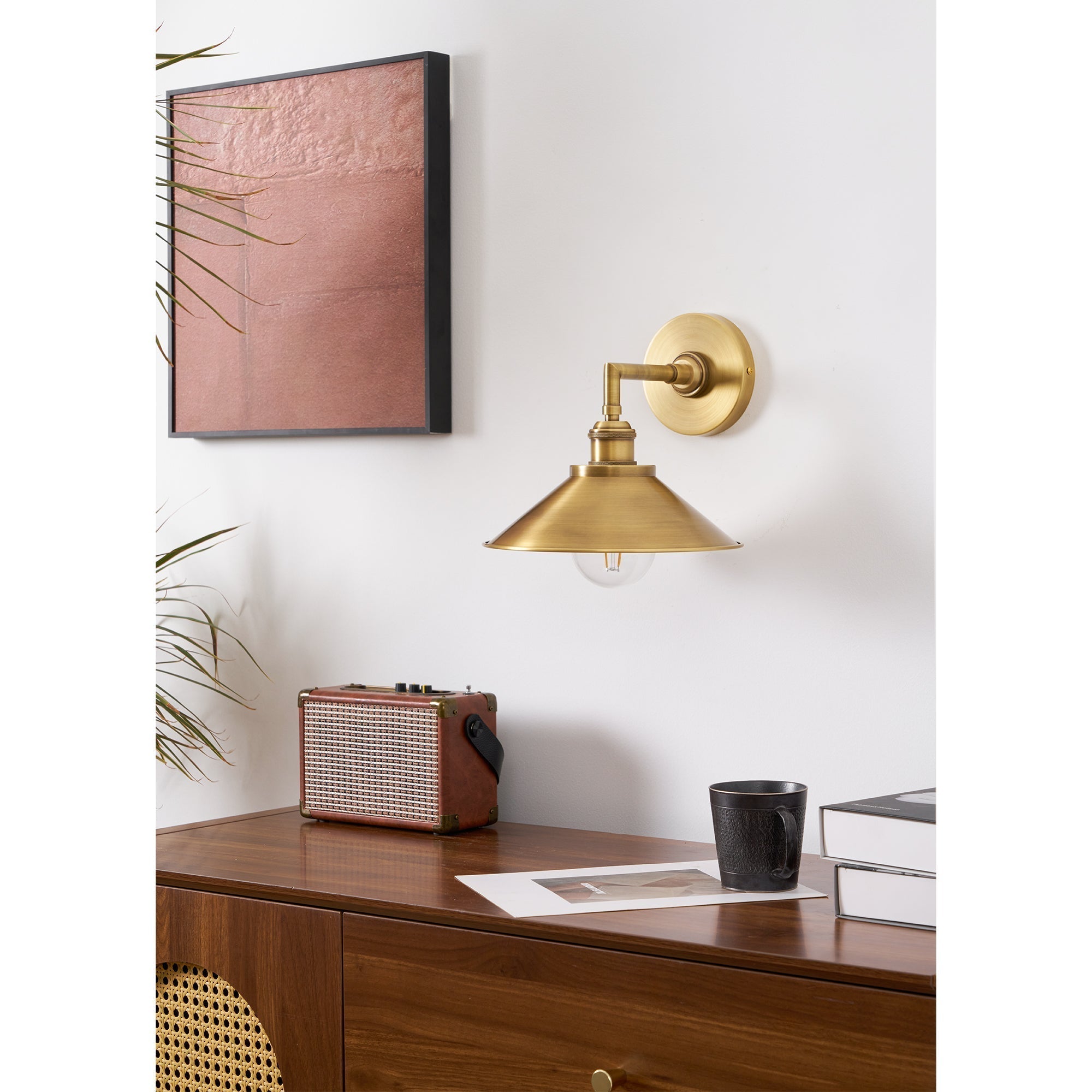 Osile Moderne Wandleuchte aus Messing-Letslighting