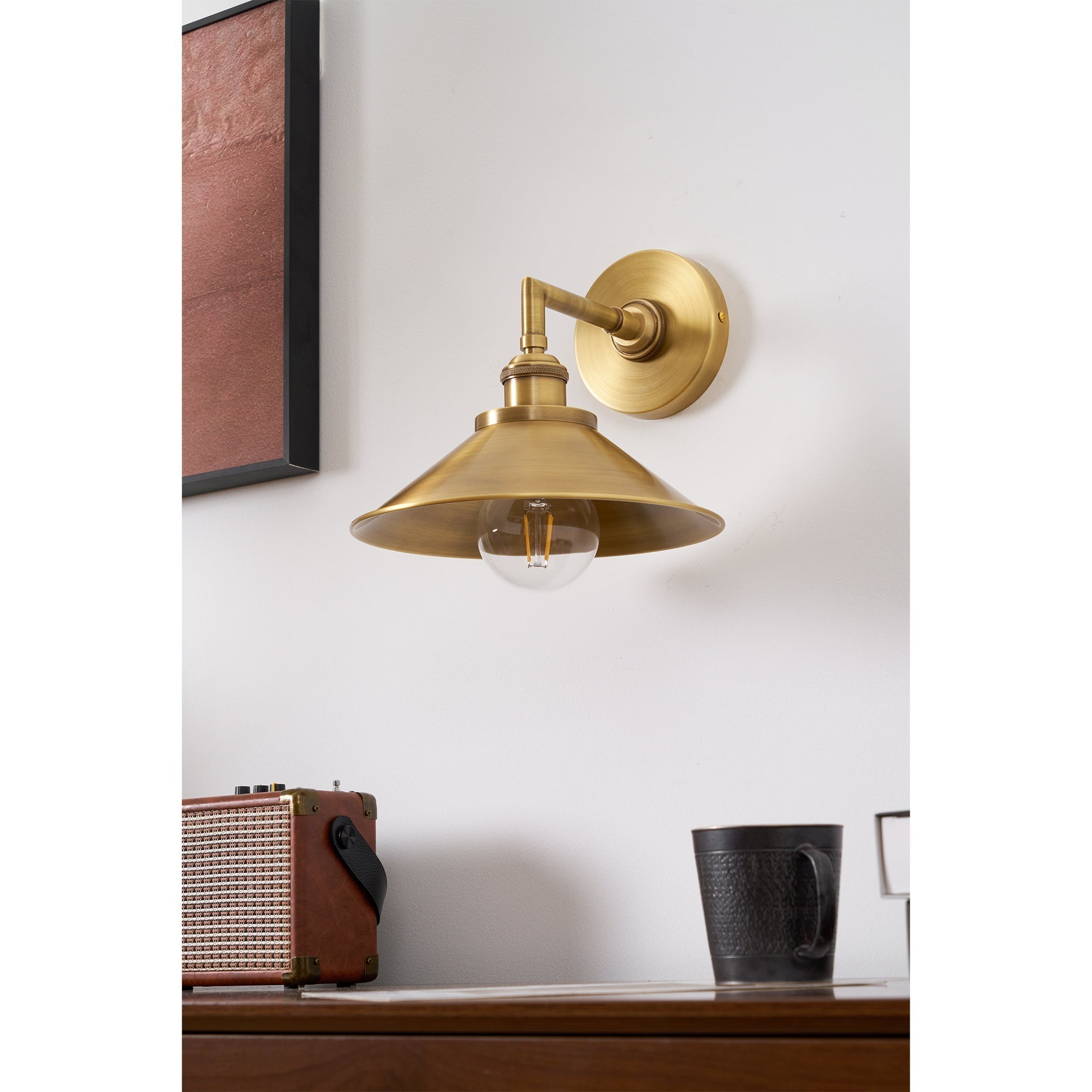 Osile Moderne Wandleuchte aus Messing-Letslighting
