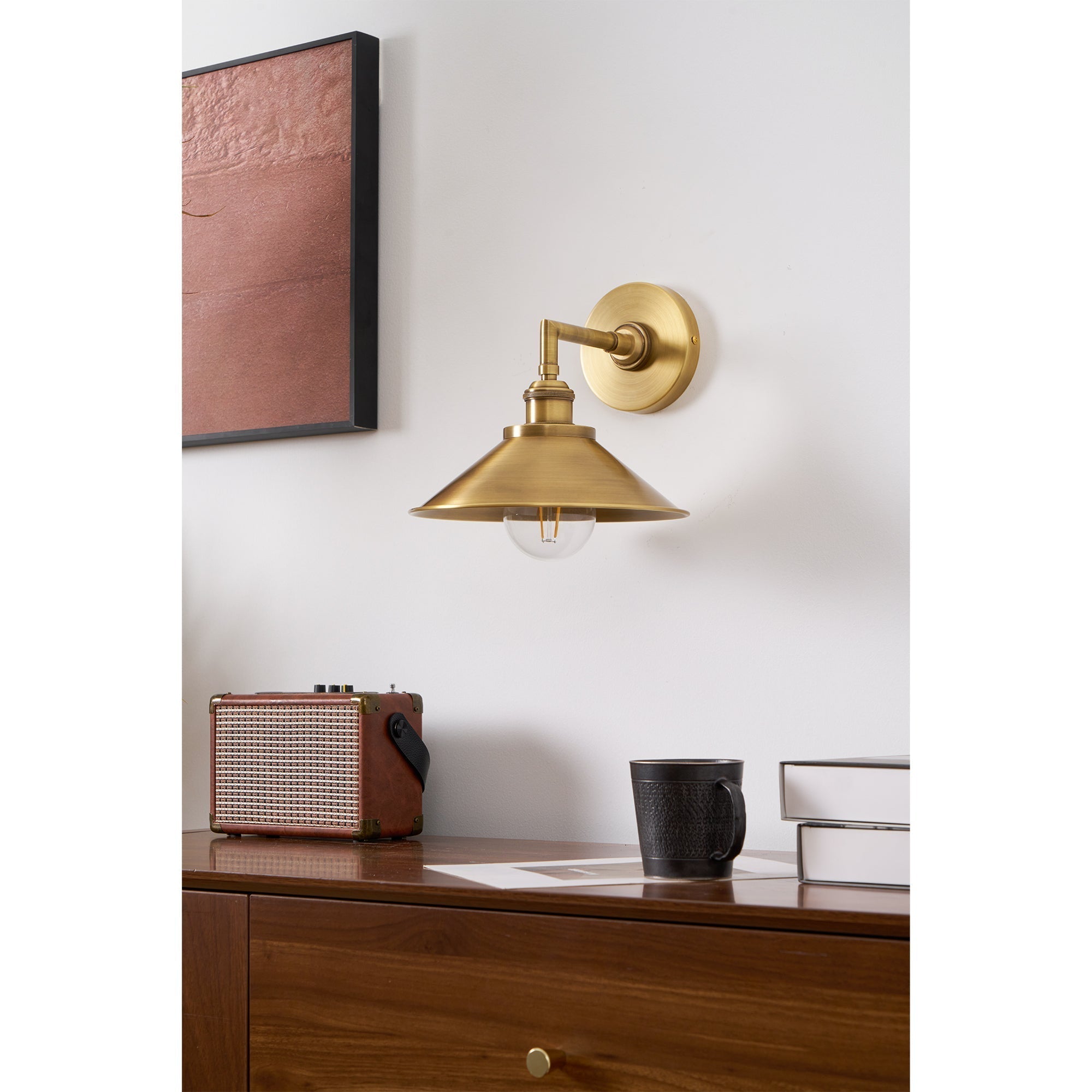 Osile Moderne Wandleuchte aus Messing-Letslighting