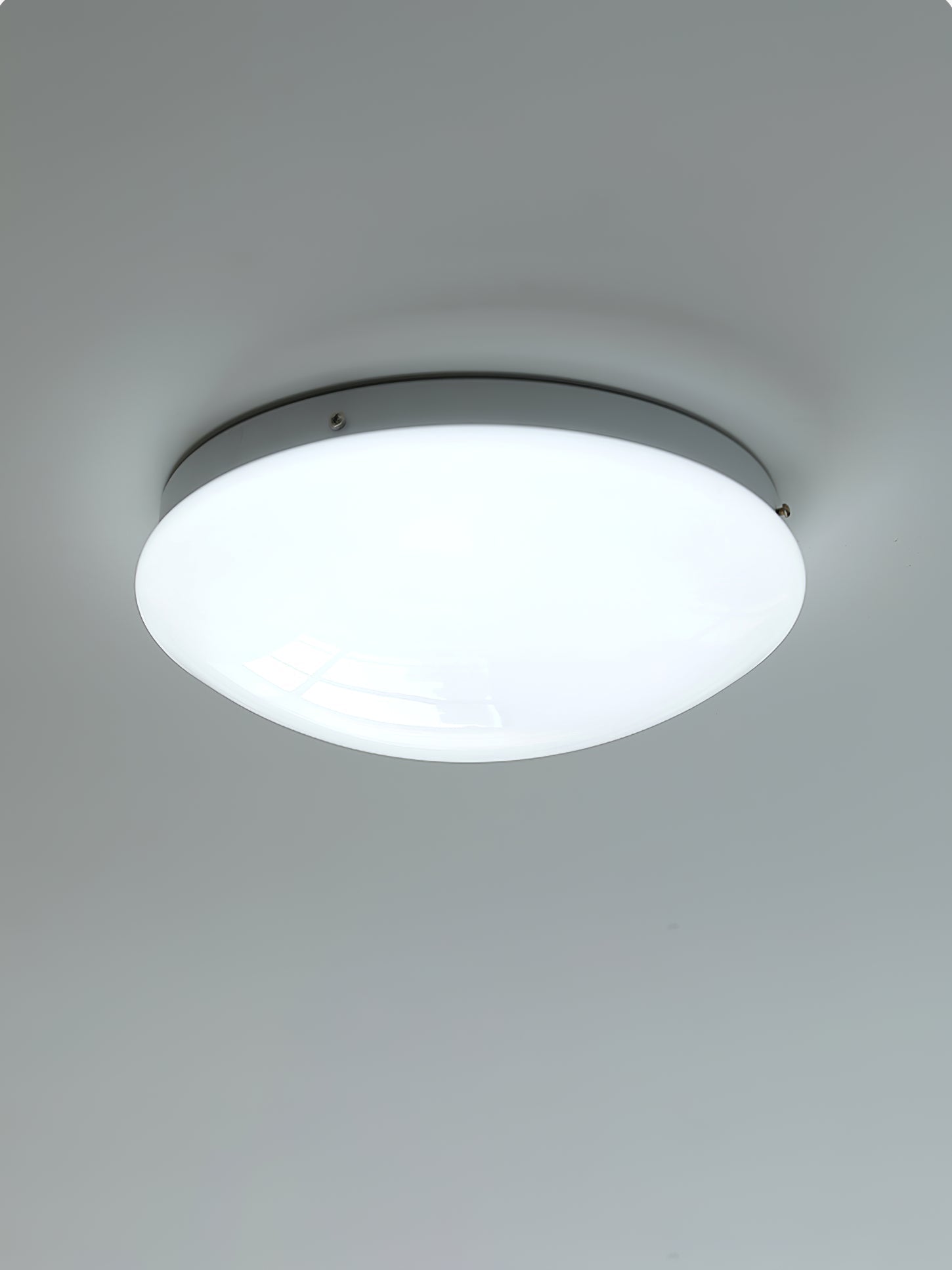Alcaria Modern Minimalist Metal Glass Flush Ceiling Light - Letslighting