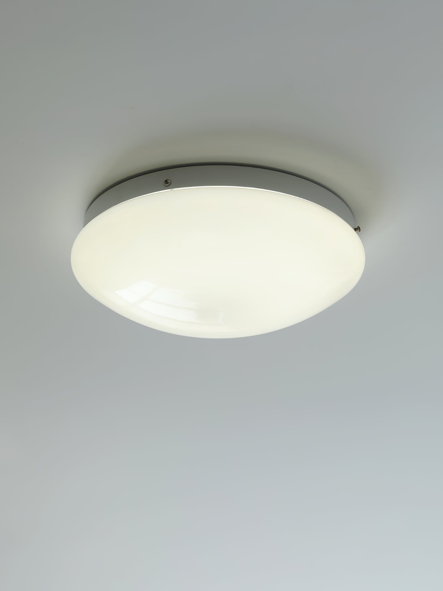 Alcaria Modern Minimalist Metal Glass Flush Ceiling Light - Letslighting