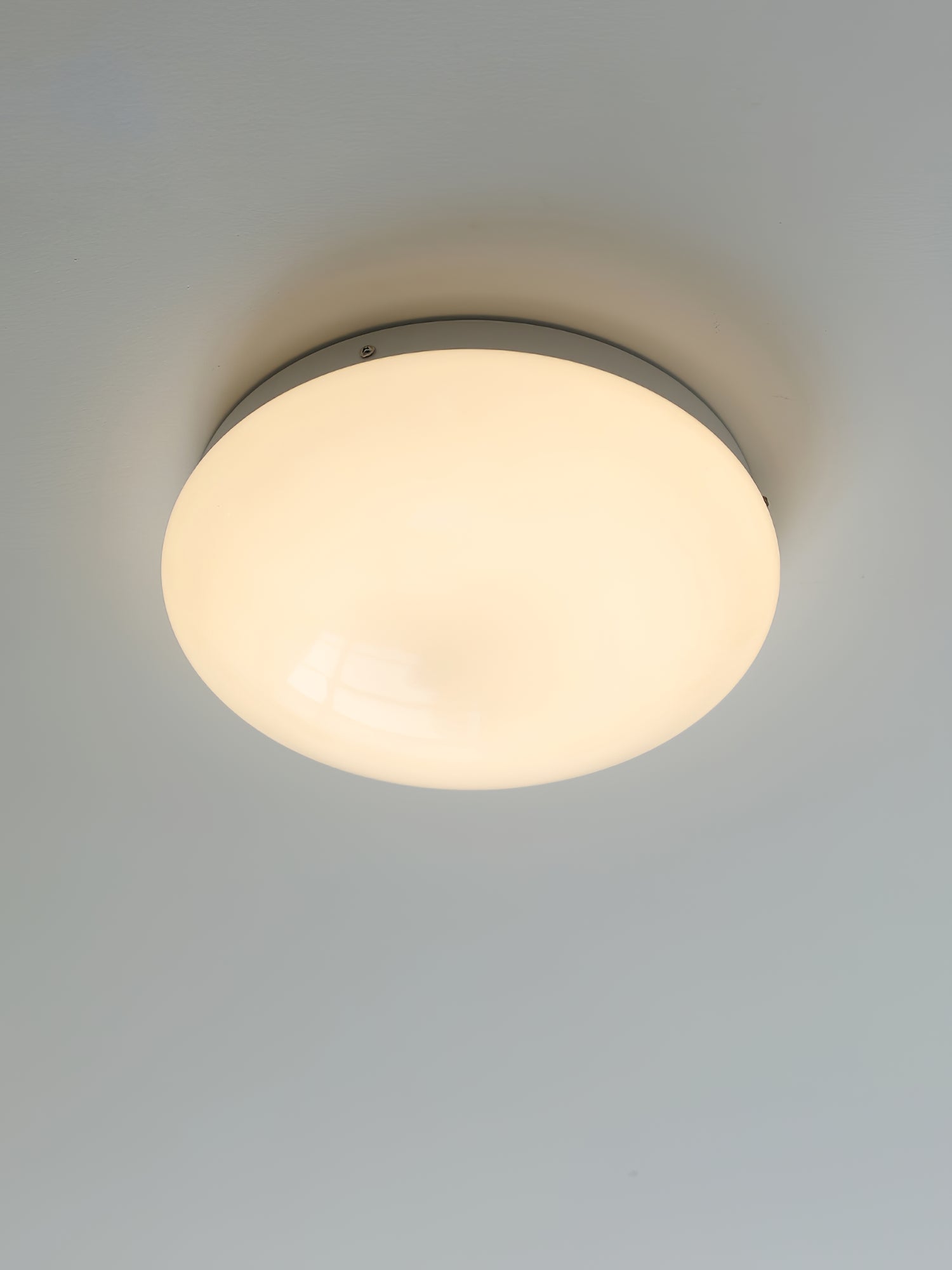 Alcaria Modern Minimalist Metal Glass Flush Ceiling Light - Letslighting