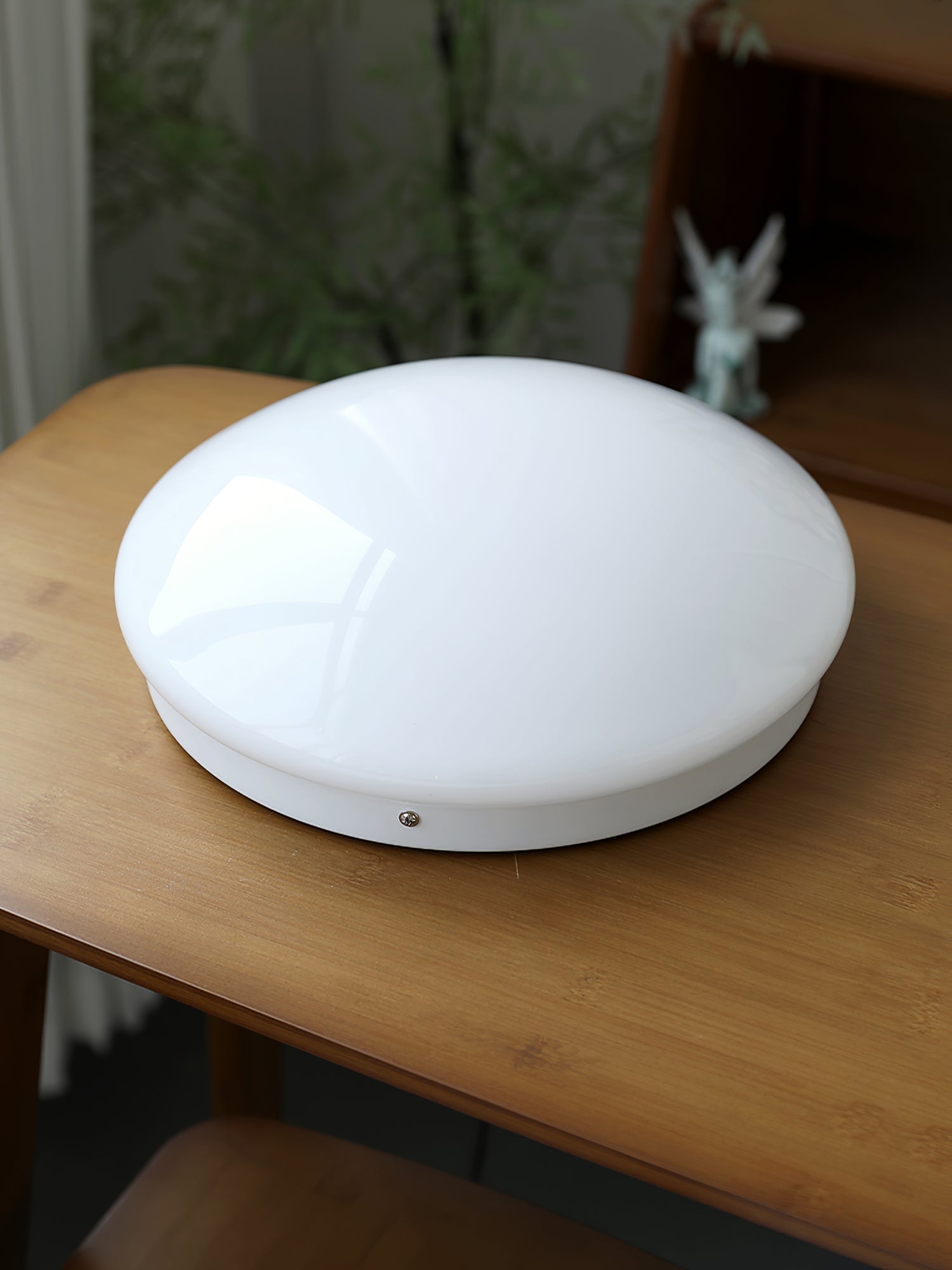 Alcaria Modern Minimalist Metal Glass Flush Ceiling Light - Letslighting