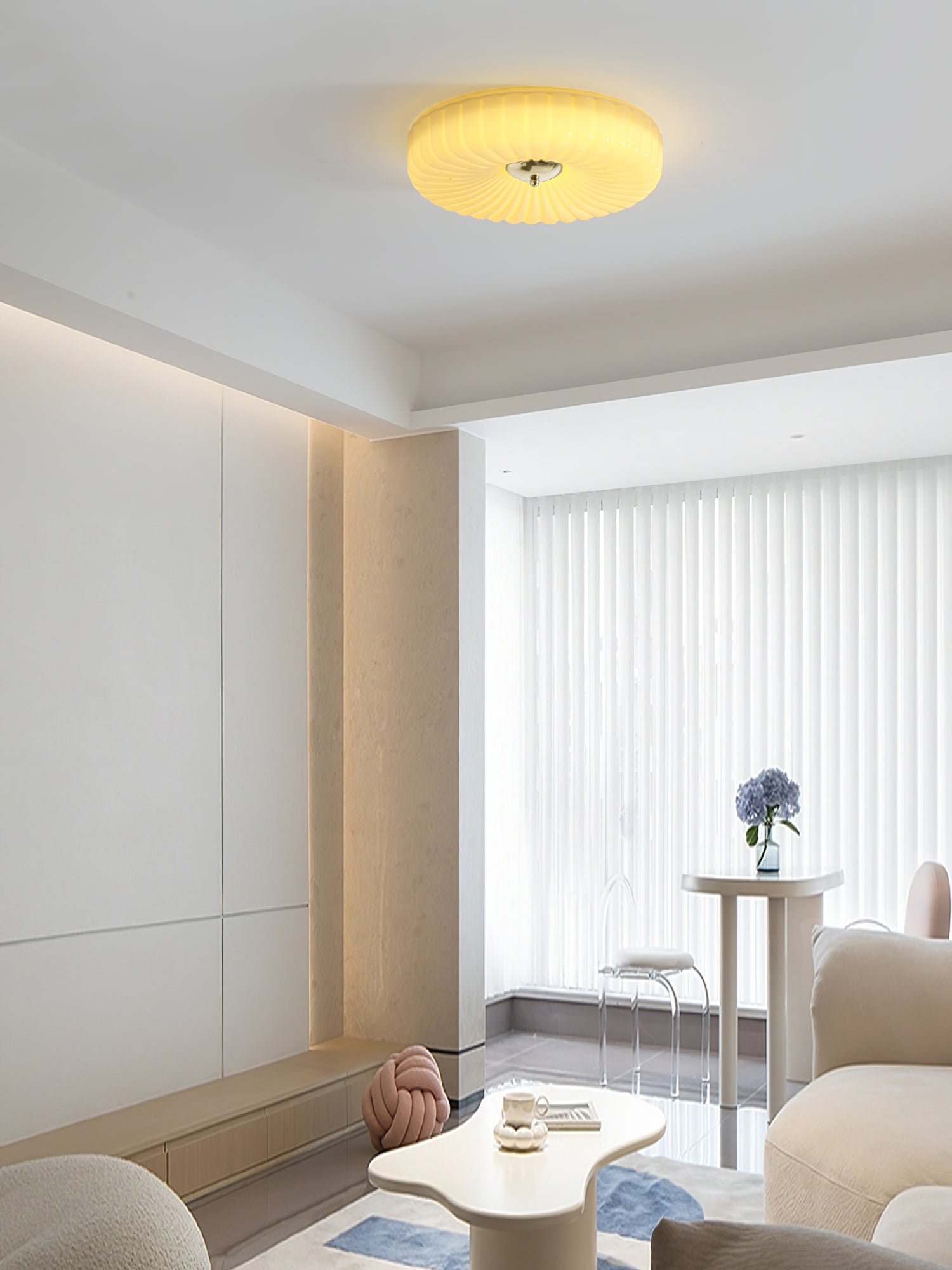 Zathee Deckenleuchte aus Glas-Letslighting