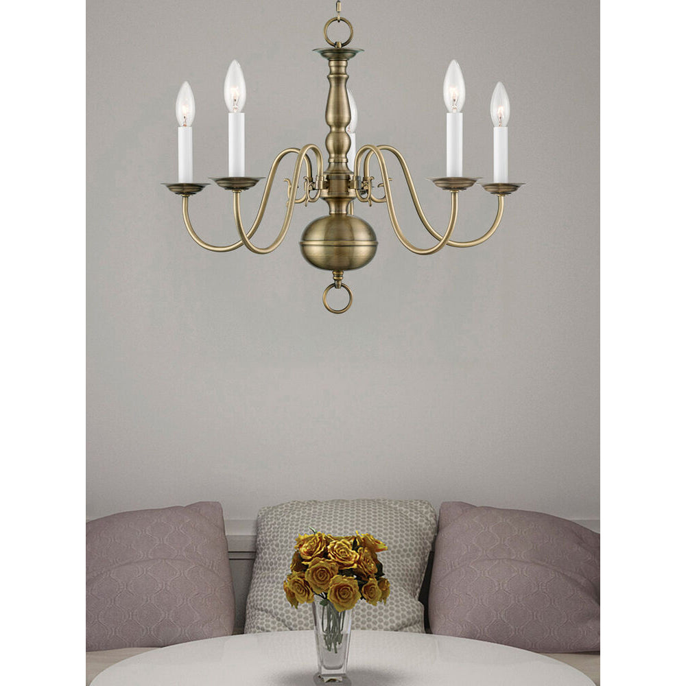 Mydorisra Industrieller Vintage-Kronleuchter-Letslighting