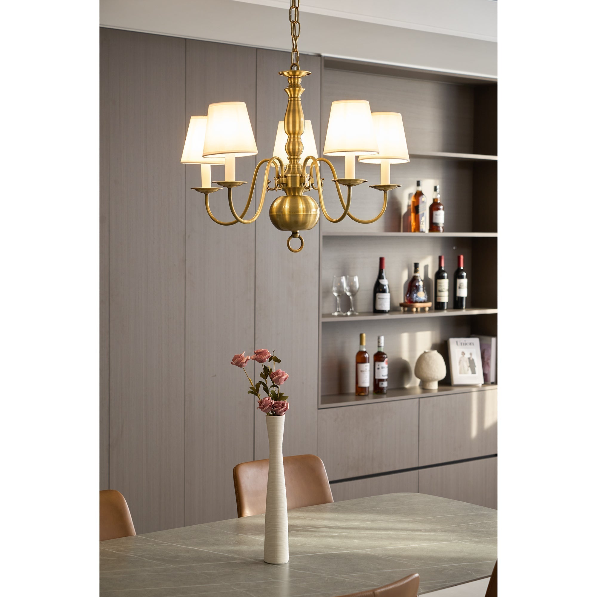 Mydorisra Industrieller Vintage-Kronleuchter-Letslighting