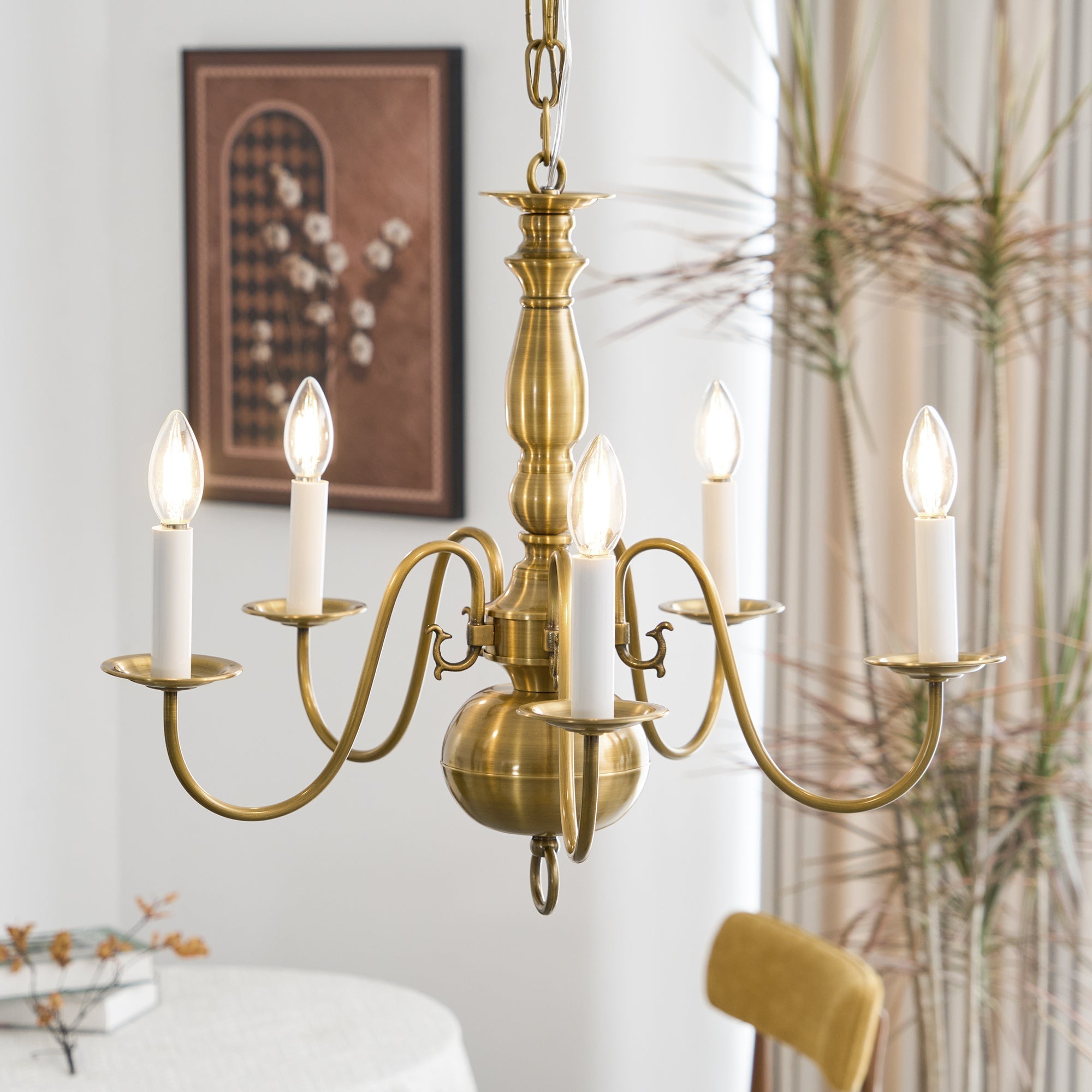 Mydorisra Industrieller Vintage-Kronleuchter-Letslighting