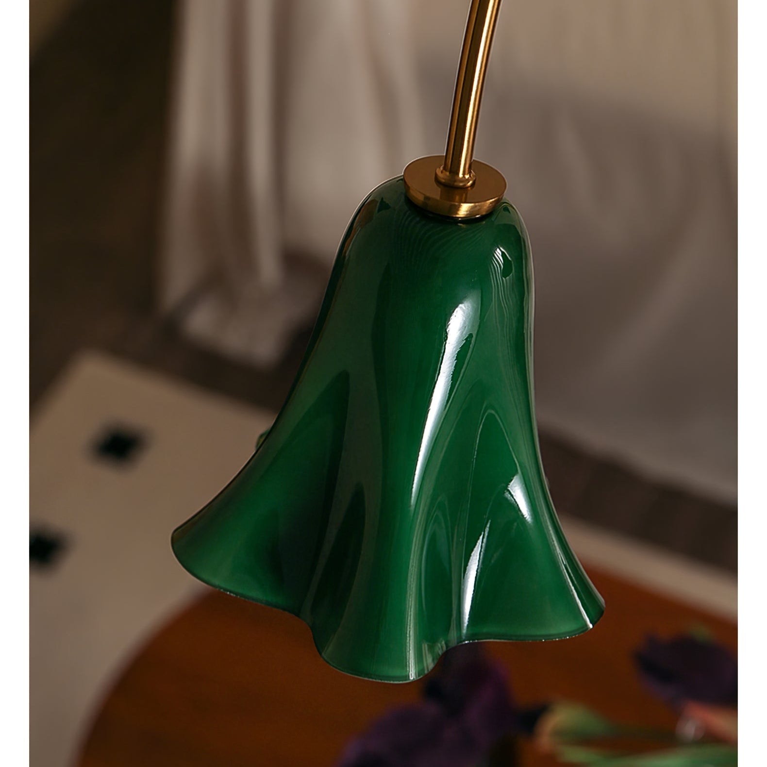 Emerald Kronleuchter mit Glockenglasanhänger-Letslighting