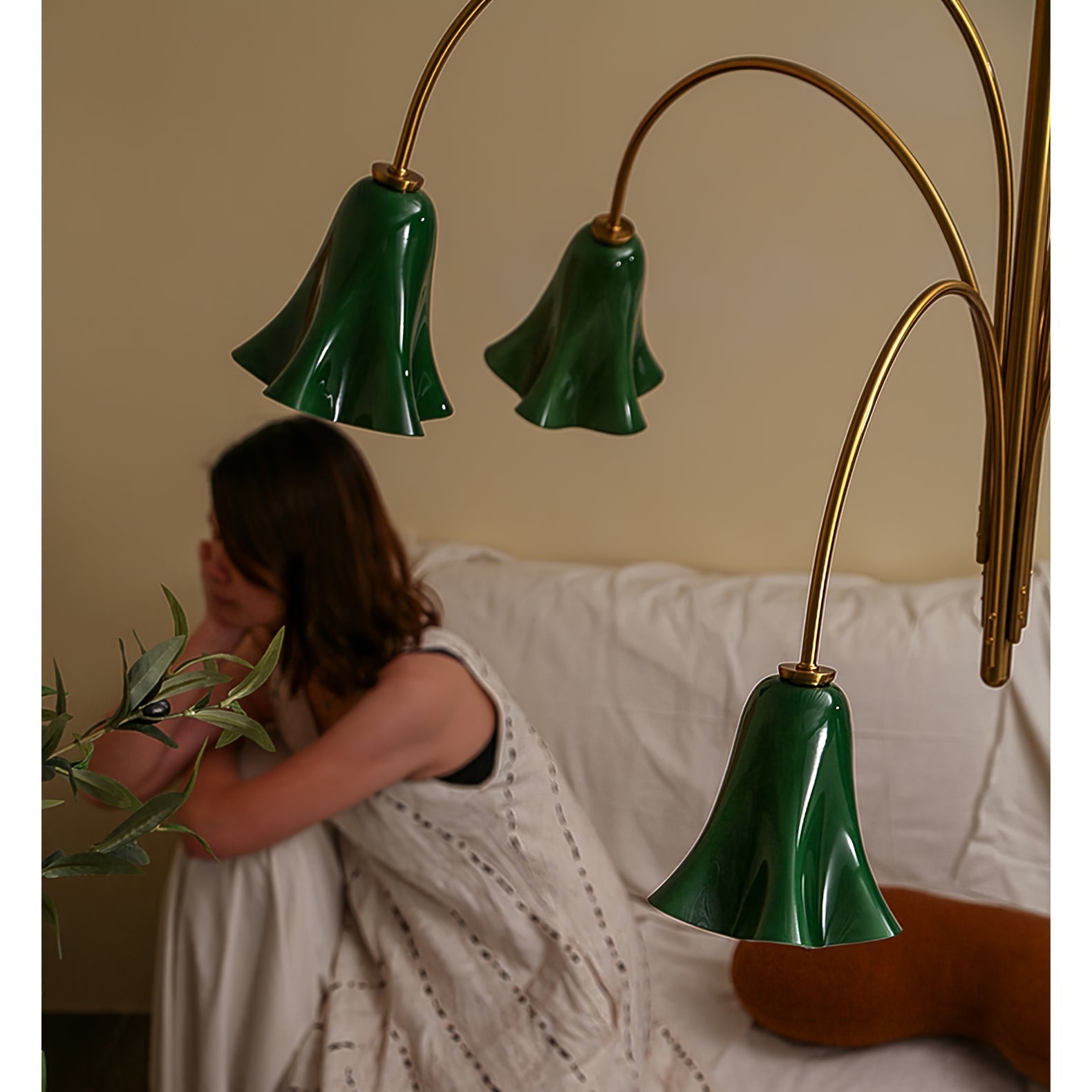 Emerald Kronleuchter mit Glockenglasanhänger-Letslighting