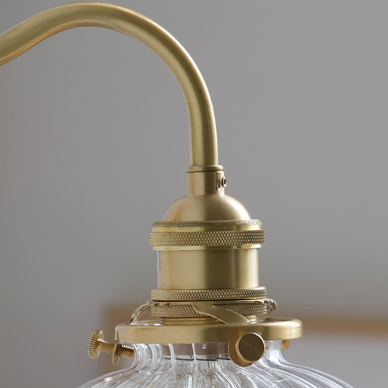 June Vintage Wandleuchte Glas