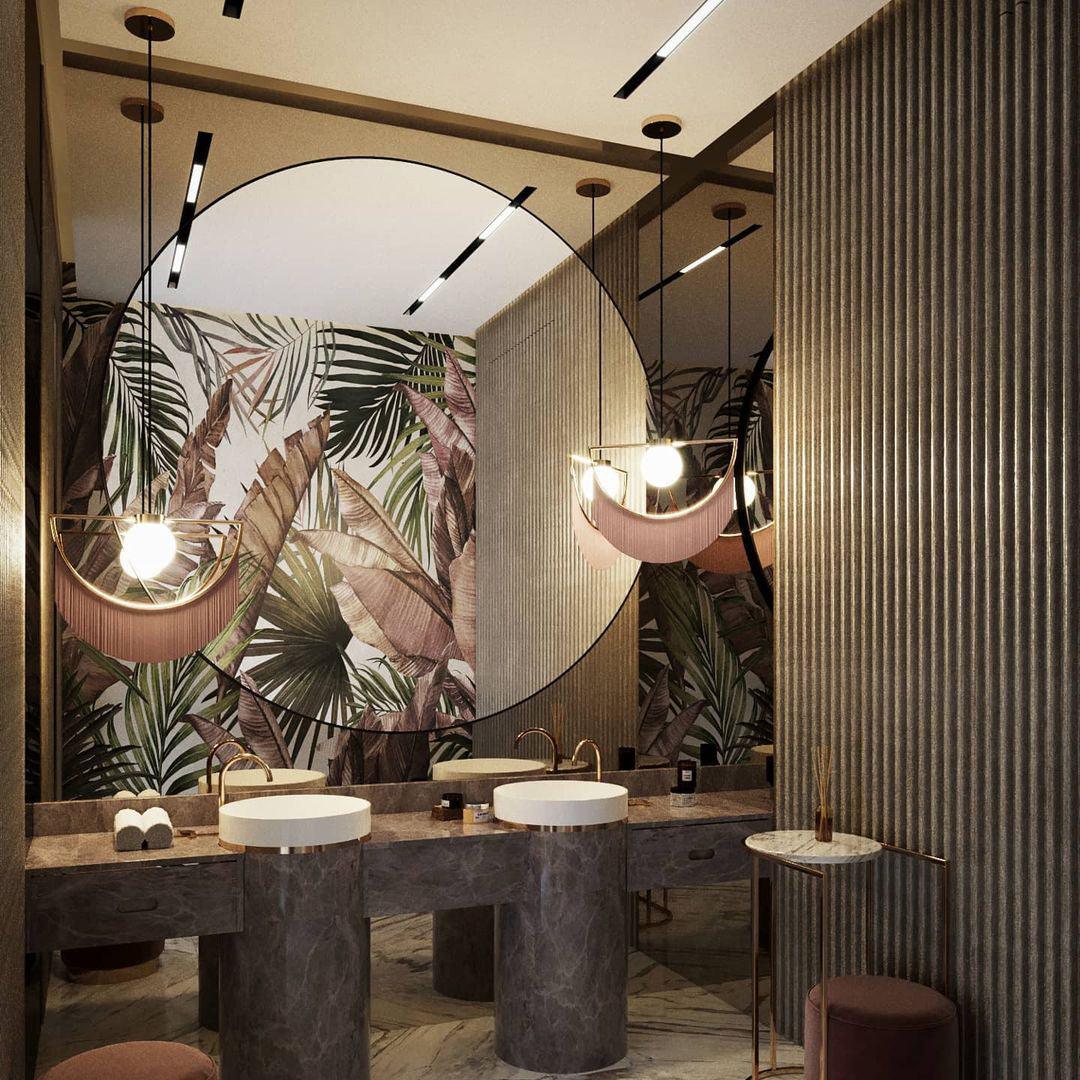 Solara Pendelleuchte Stoff Fransen Globus Retro Boho-Letslighting