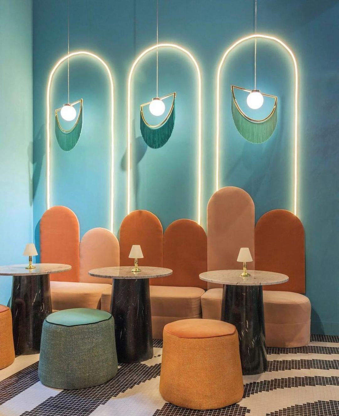 Solara Pendelleuchte Stoff Fransen Globus Retro Boho-Letslighting
