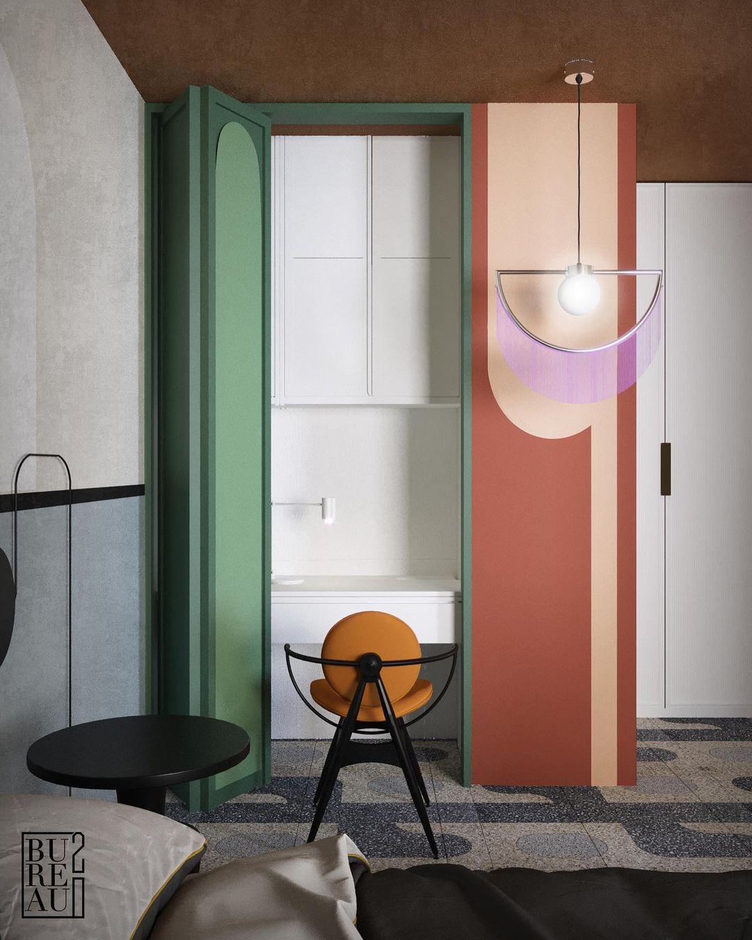 Solara Pendelleuchte Stoff Fransen Globus Retro Boho-Letslighting