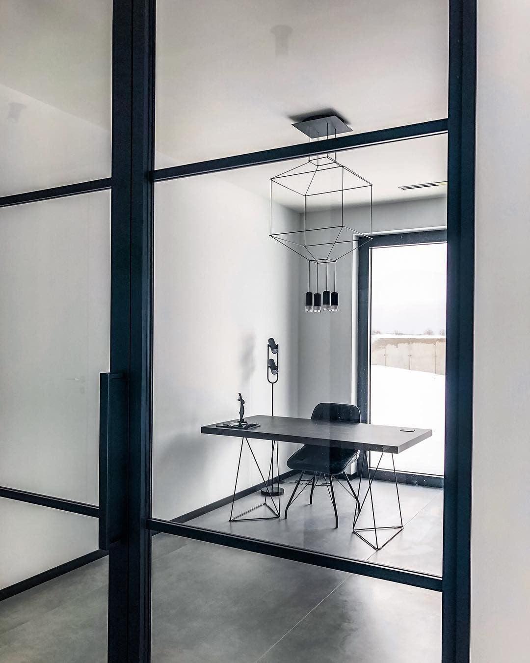 Geometric Lines Pendant Lamp - Blowlighting