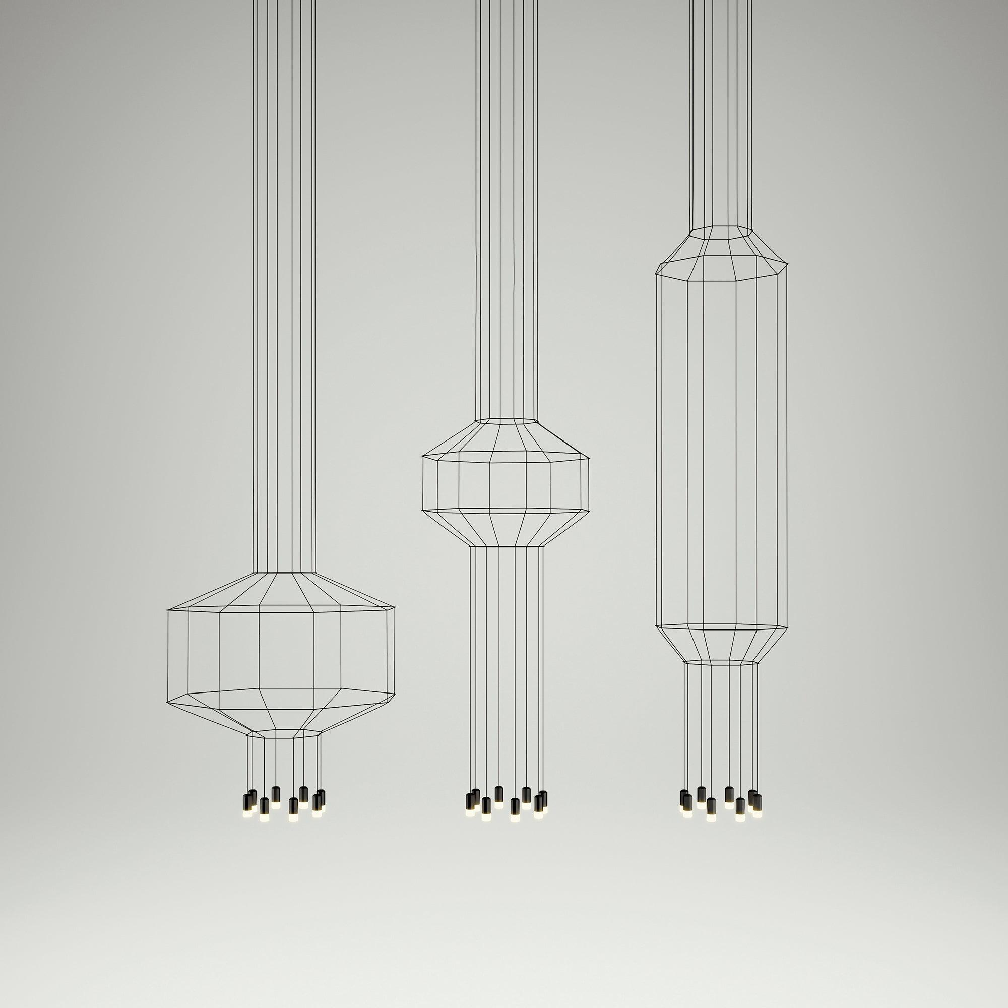 Geometric Lines Pendant Lamp - Blowlighting