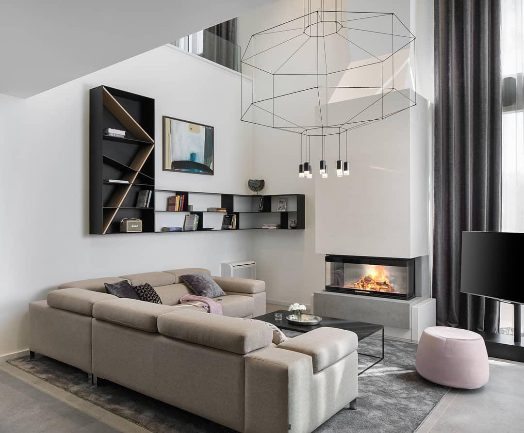 Geometric Lines Pendant Lamp - Blowlighting