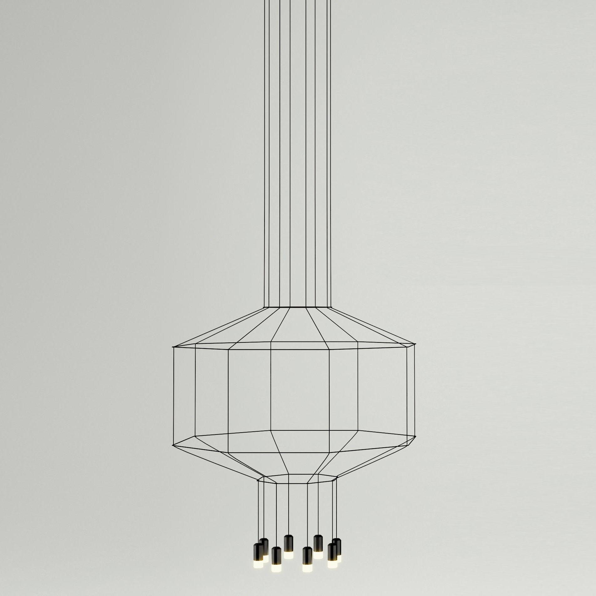 Geometric Lines Pendant Lamp - Blowlighting