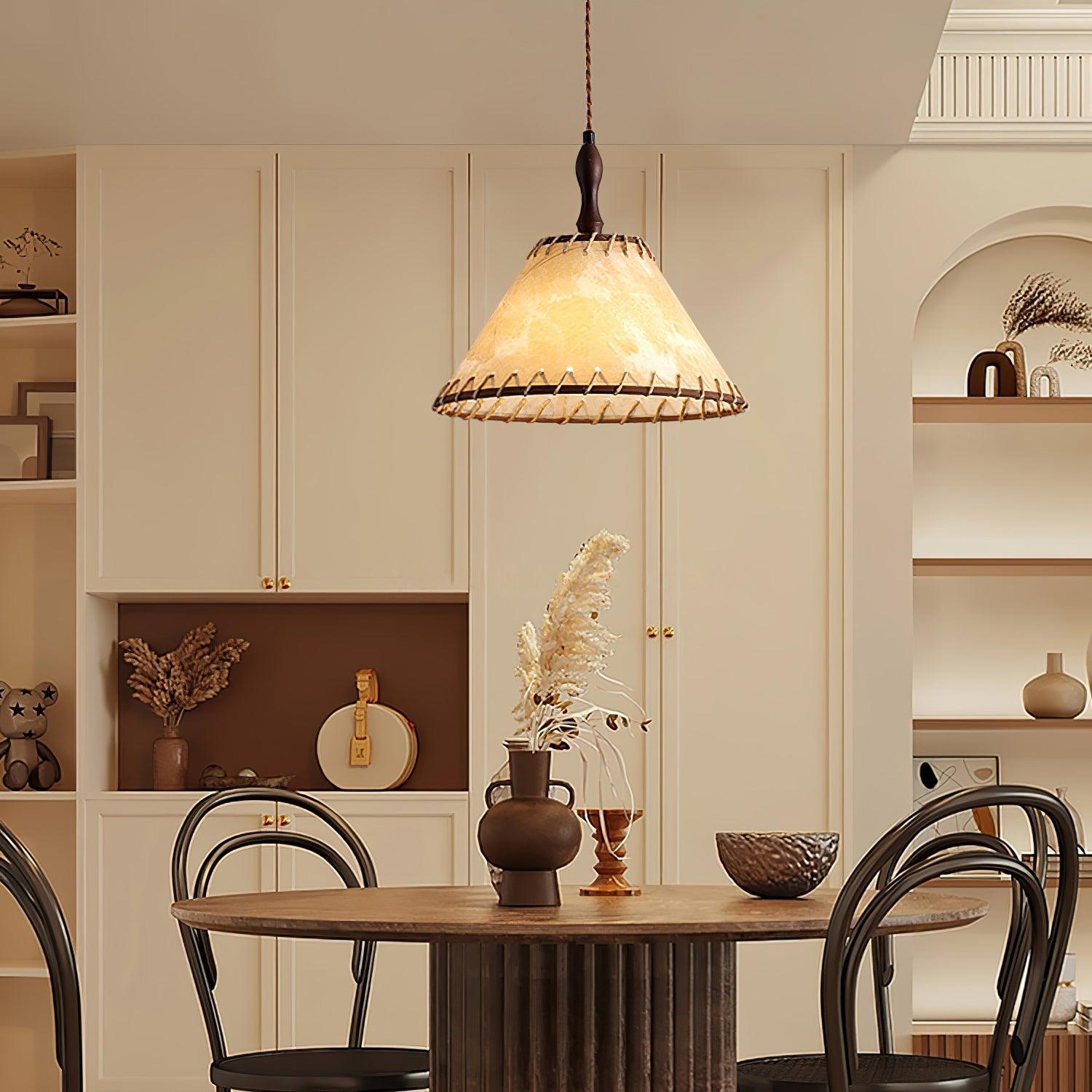 Elara Modern Stoff Pendelleuchte Leuchte-Letslighting