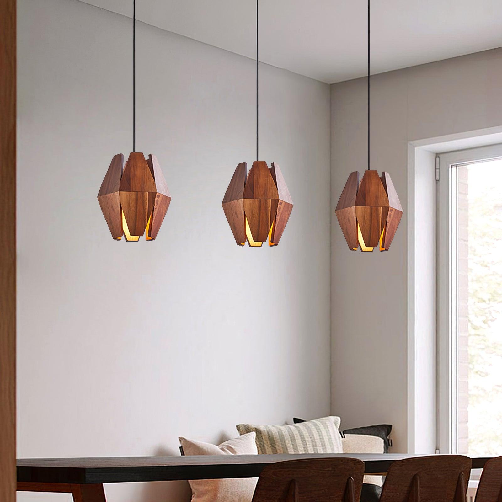 Tyler Nordische Minimalistische Holz-Pendelleuchte-Letslighting
