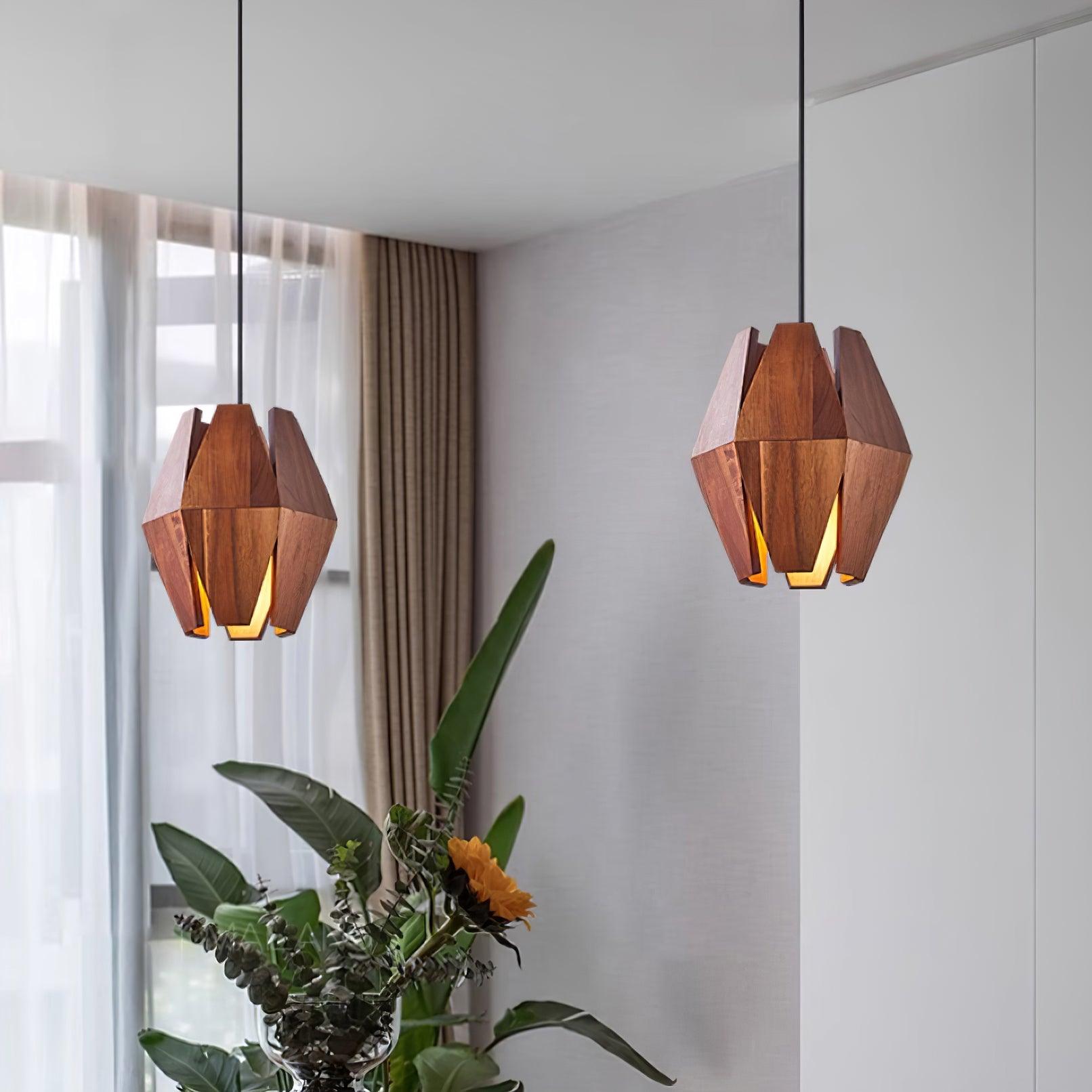 Tyler Nordische Minimalistische Holz-Pendelleuchte-Letslighting