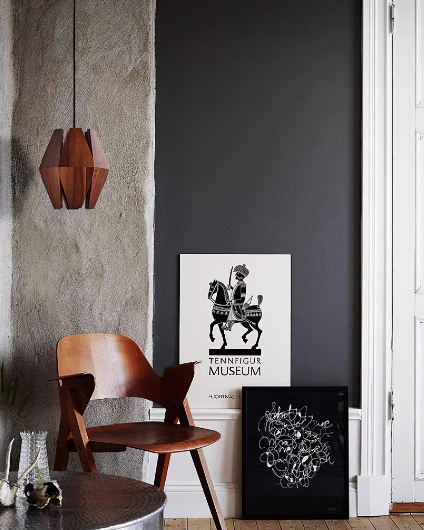 Tyler Nordische Minimalistische Holz-Pendelleuchte-Letslighting