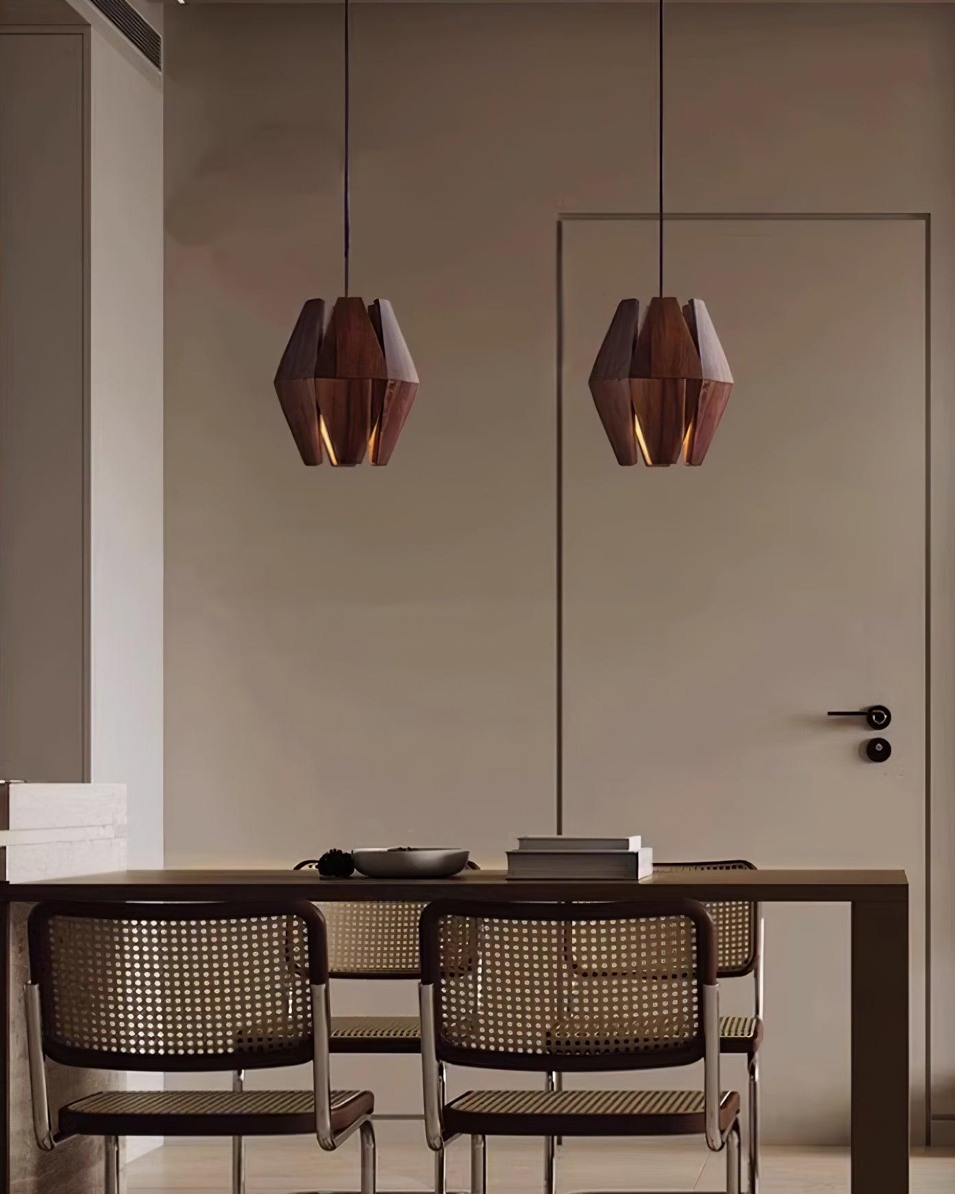 Tyler Nordische Minimalistische Holz-Pendelleuchte-Letslighting
