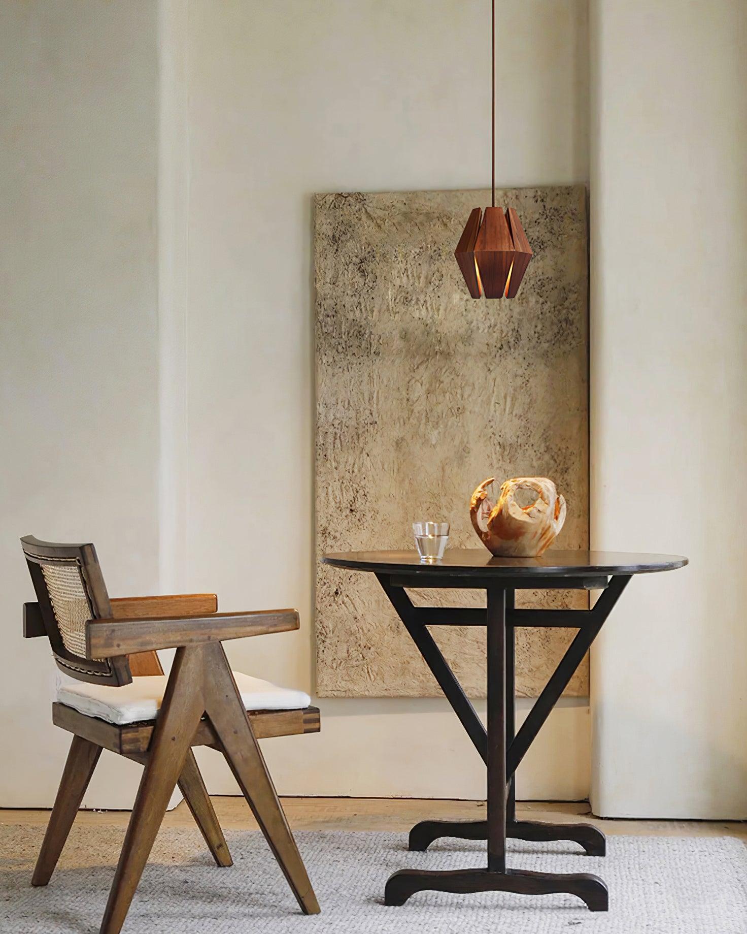 Tyler Nordische Minimalistische Holz-Pendelleuchte-Letslighting