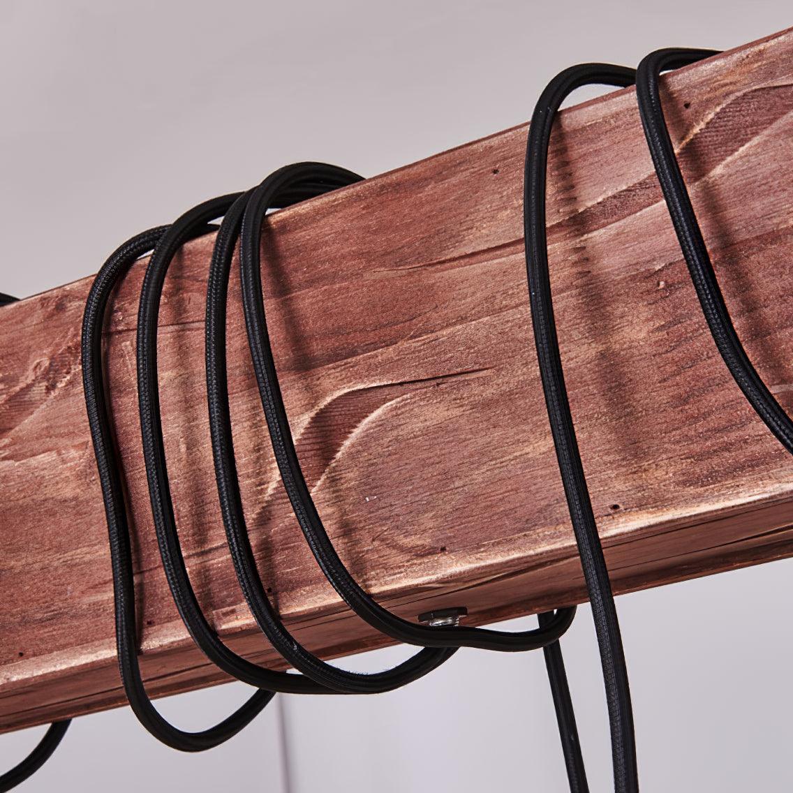 Lustra Kronleuchter Holz Modern-Letslighting
