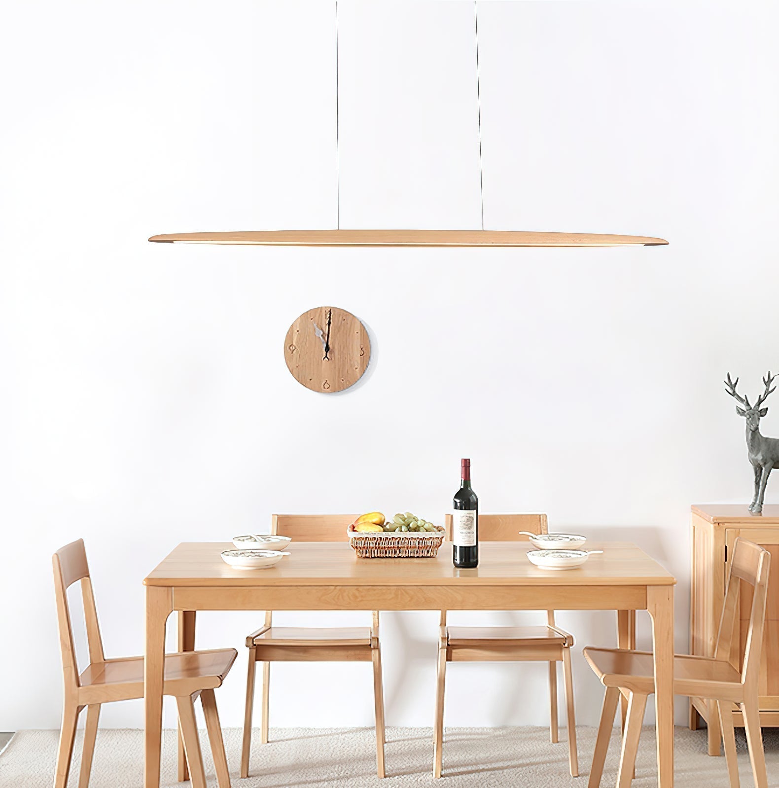 Zing Walnuss Holz Pendelleuchte-Letslighting