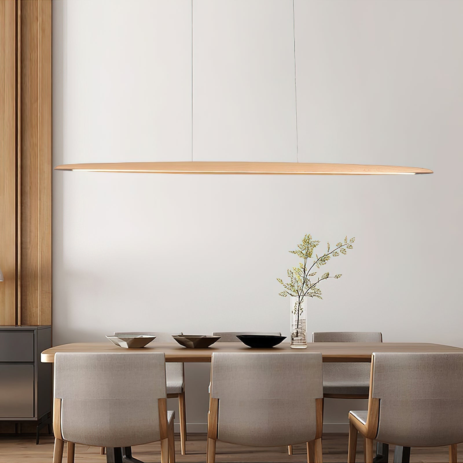 Zing Walnuss Holz Pendelleuchte-Letslighting