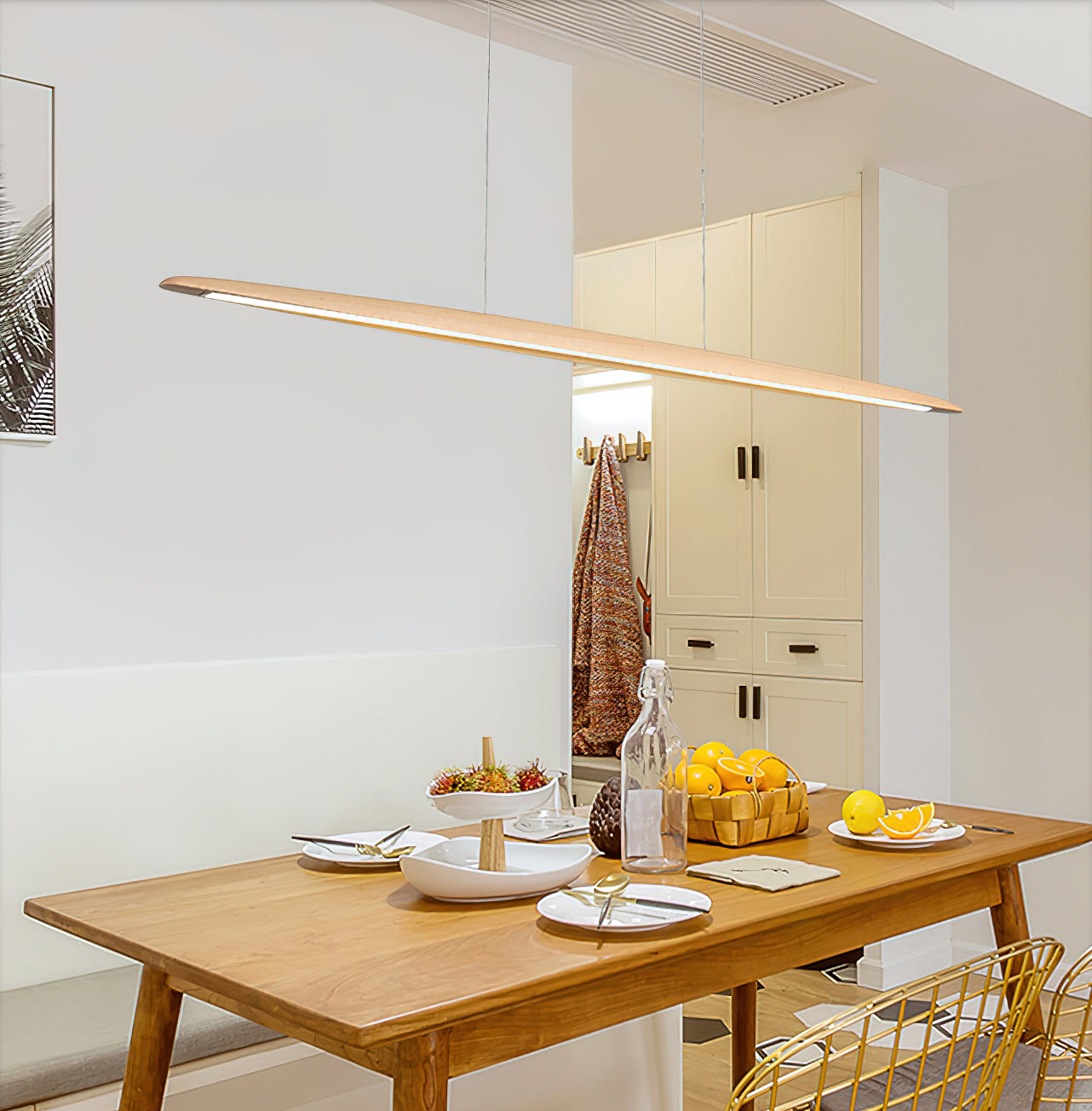 Zing Walnuss Holz Pendelleuchte-Letslighting