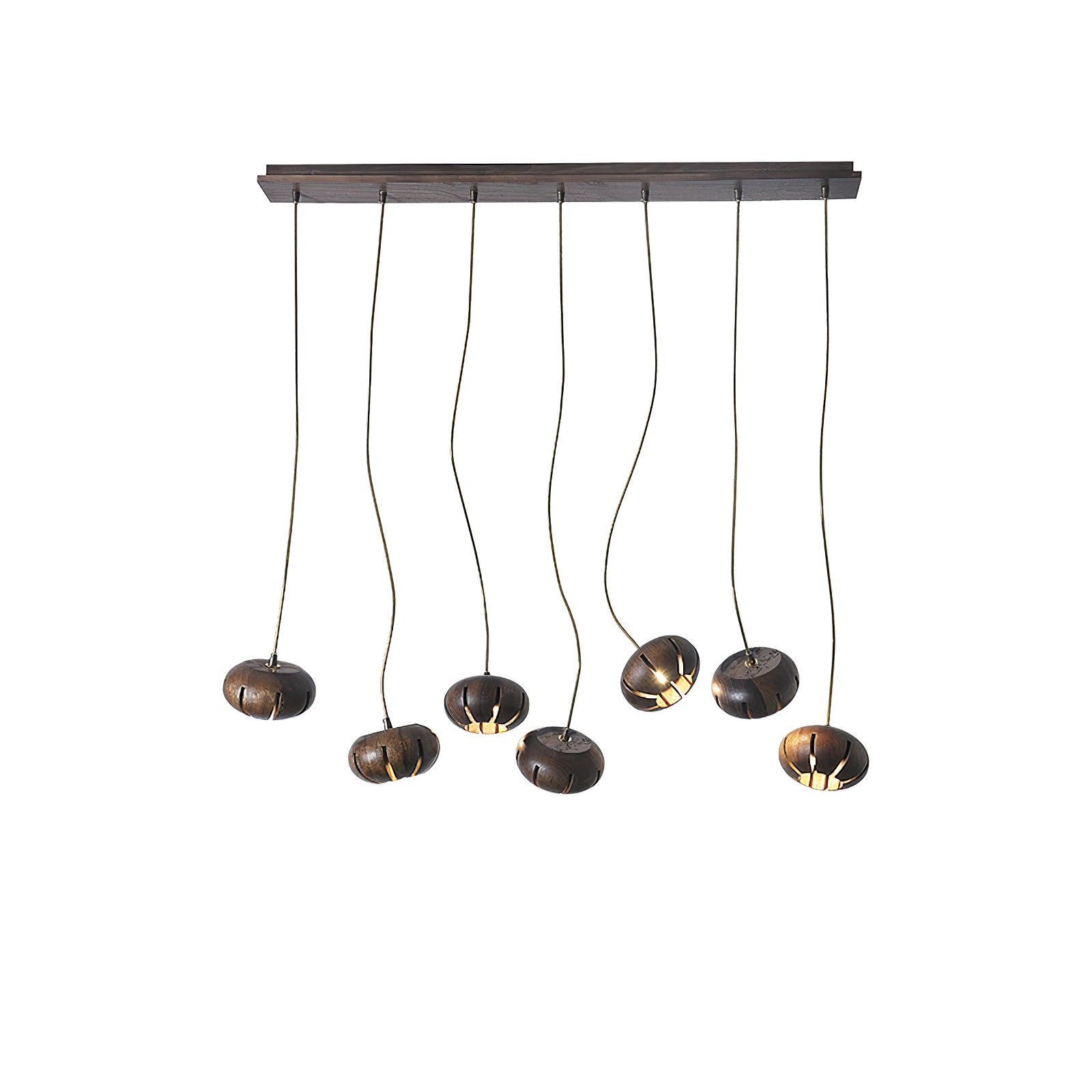 Zasorir Sculptural Marble Cluster Pendant Light - Blowlighting