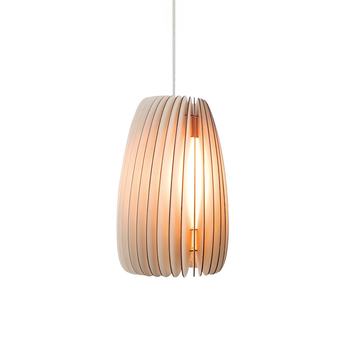 Vovene Elegance Einzigartige Kugel Holz Pendelleuchte-Letslighting