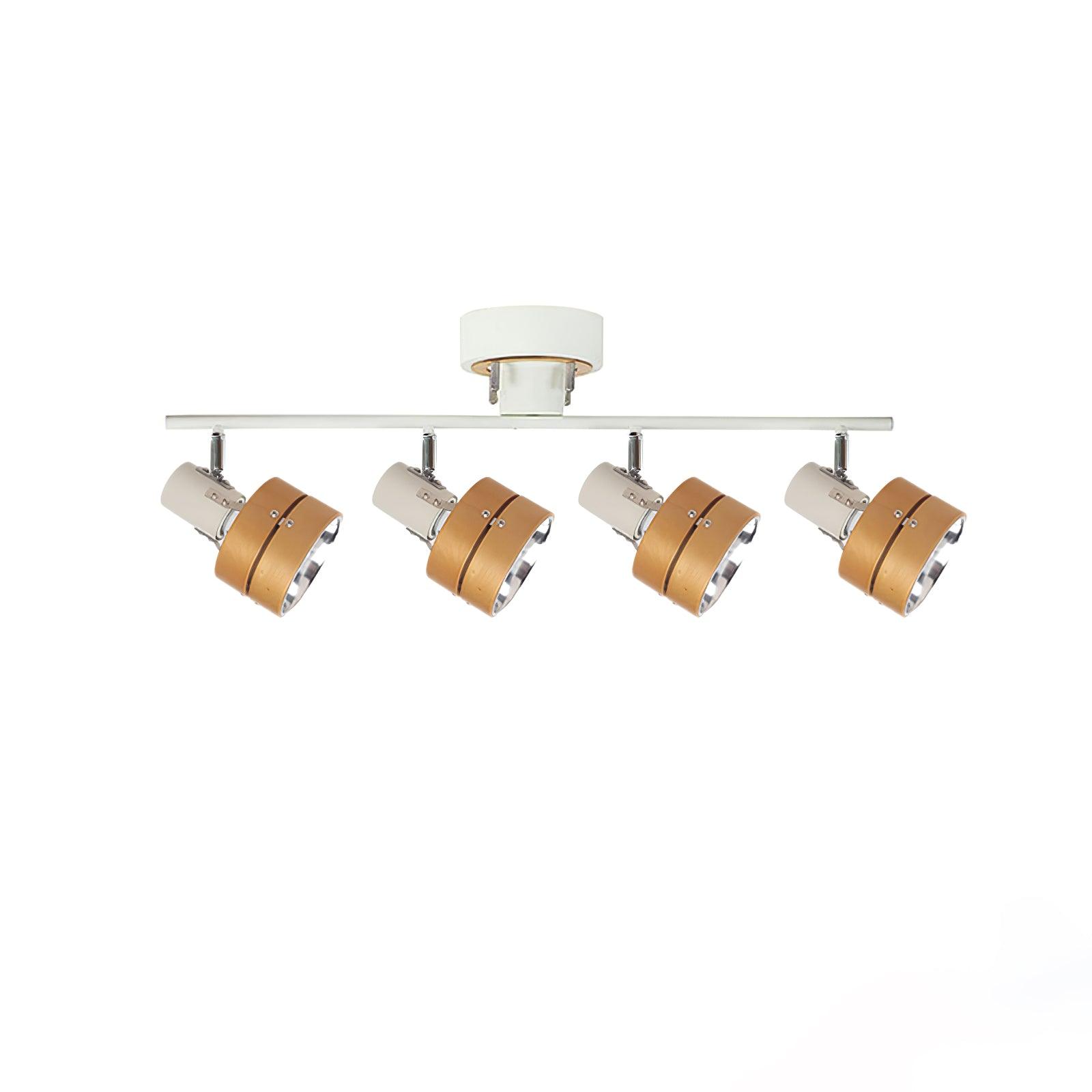 Elsorila Eleganz Verstellbar Spot Holz Deckenleuchte-Letslighting