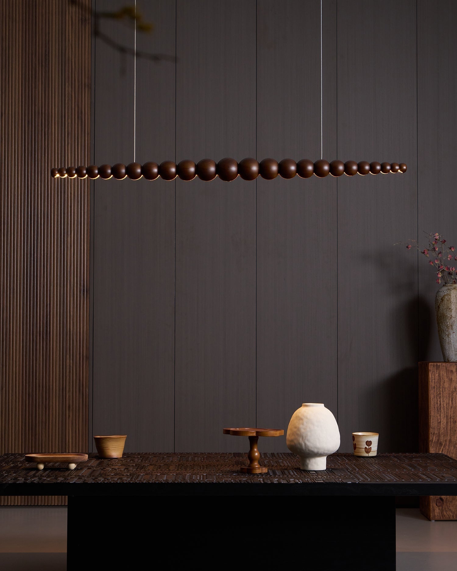 Orlanre Holz Minimalistisch Pendelleuchte-Letslighting