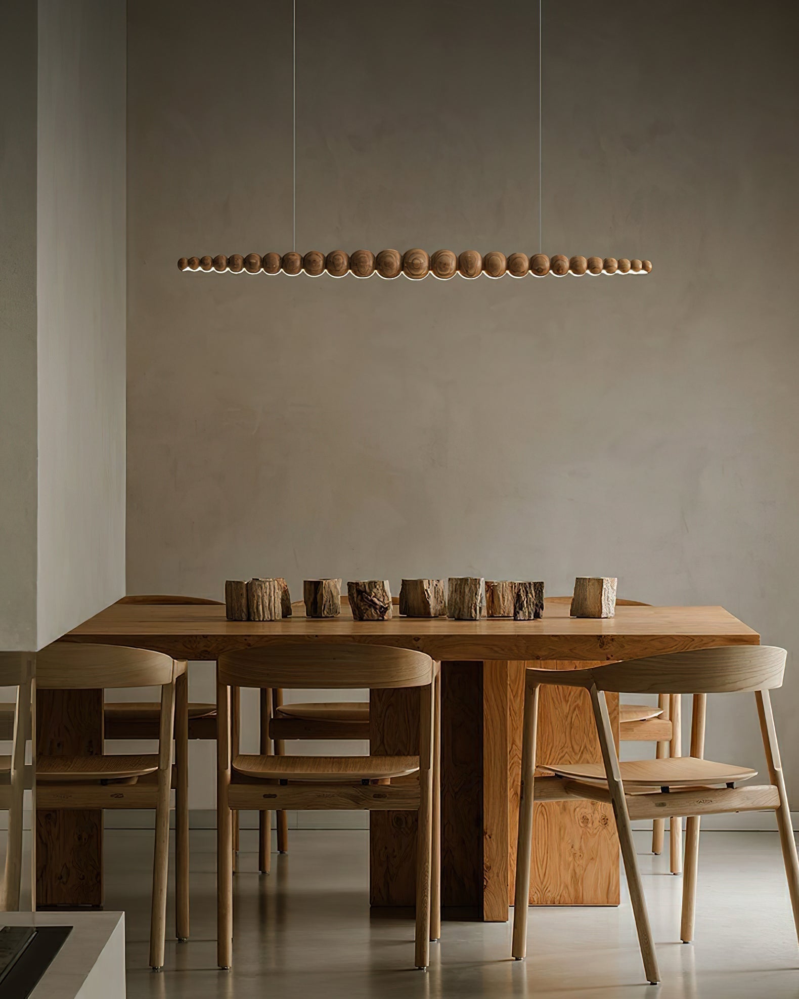 Orlanre Holz Minimalistisch Pendelleuchte-Letslighting