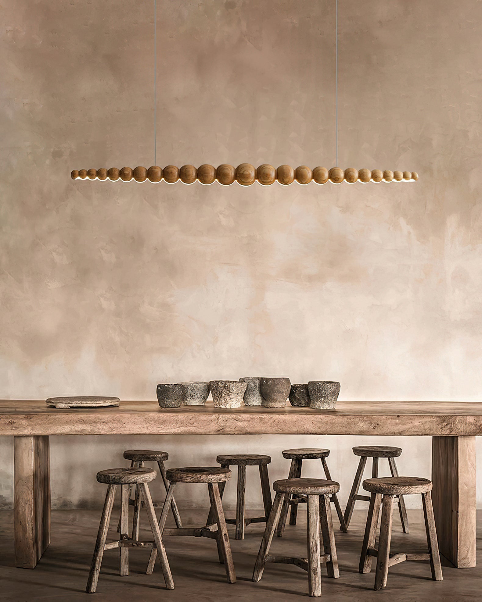 Orlanre Holz Minimalistisch Pendelleuchte-Letslighting