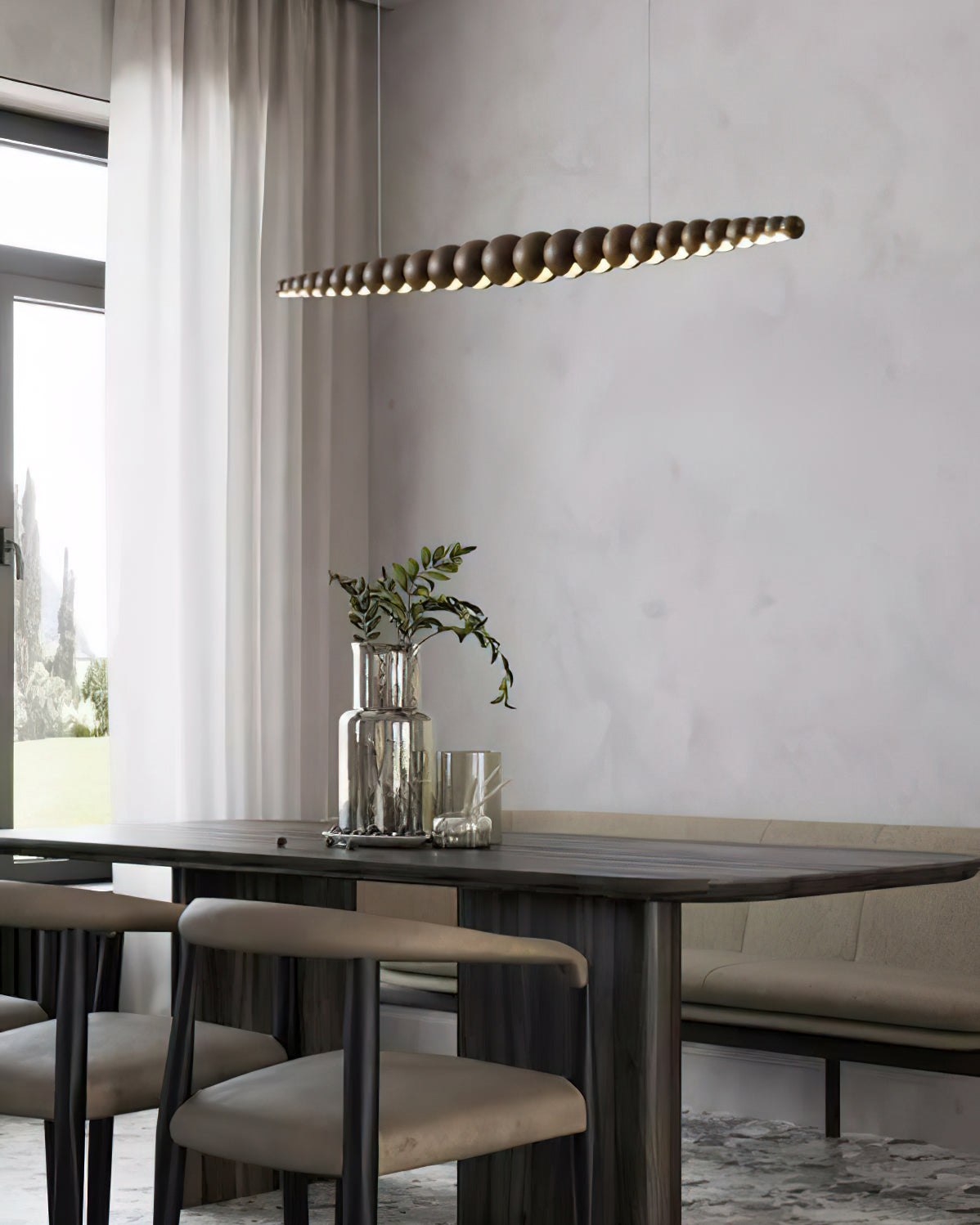 Orlanre Holz Minimalistisch Pendelleuchte-Letslighting