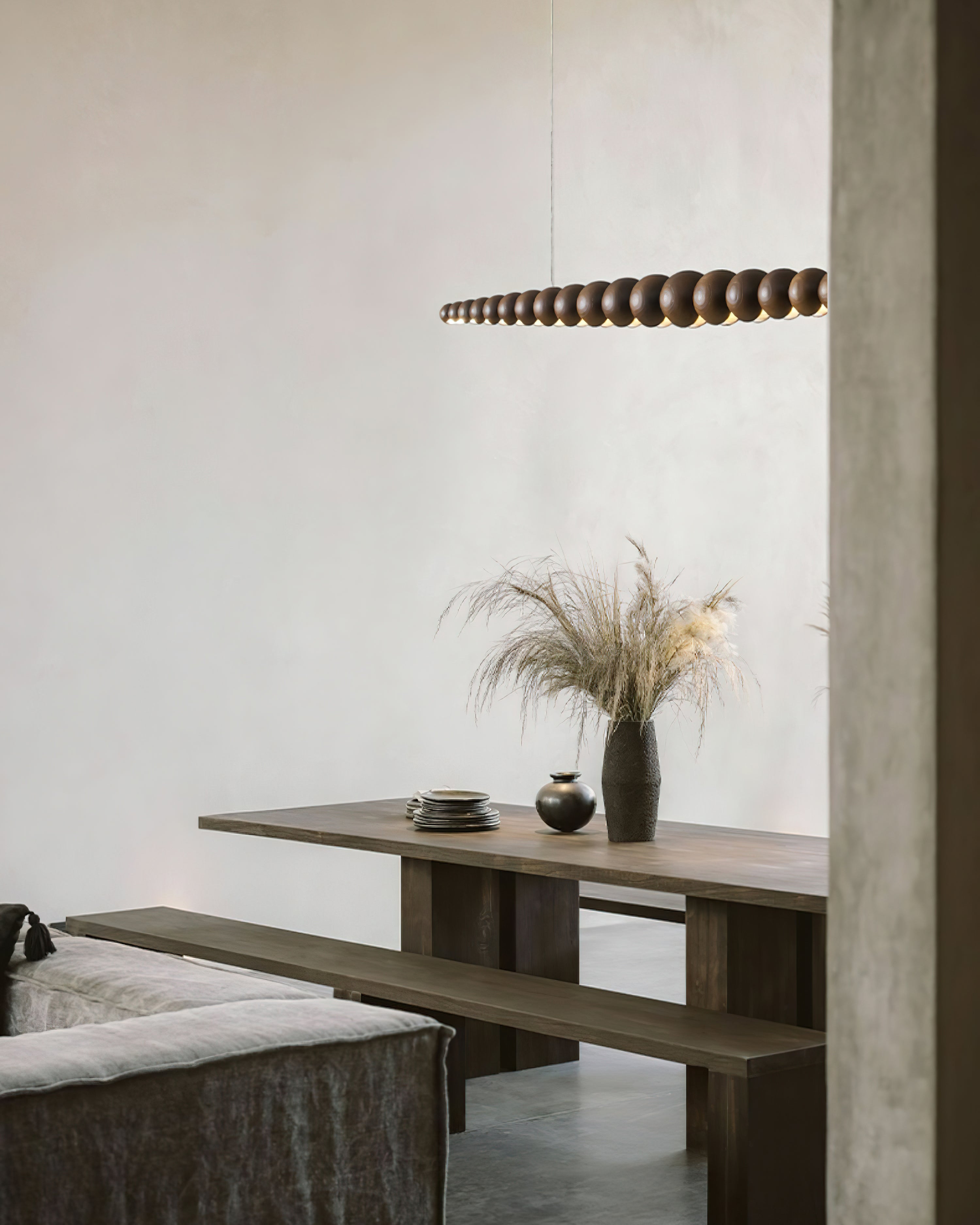 Orlanre Holz Minimalistisch Pendelleuchte-Letslighting