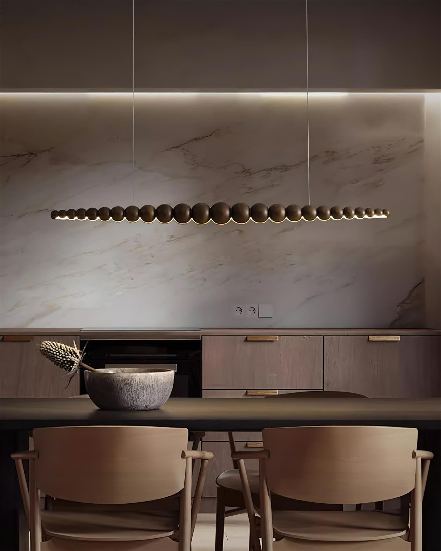 Orlanre Holz Minimalistisch Pendelleuchte-Letslighting