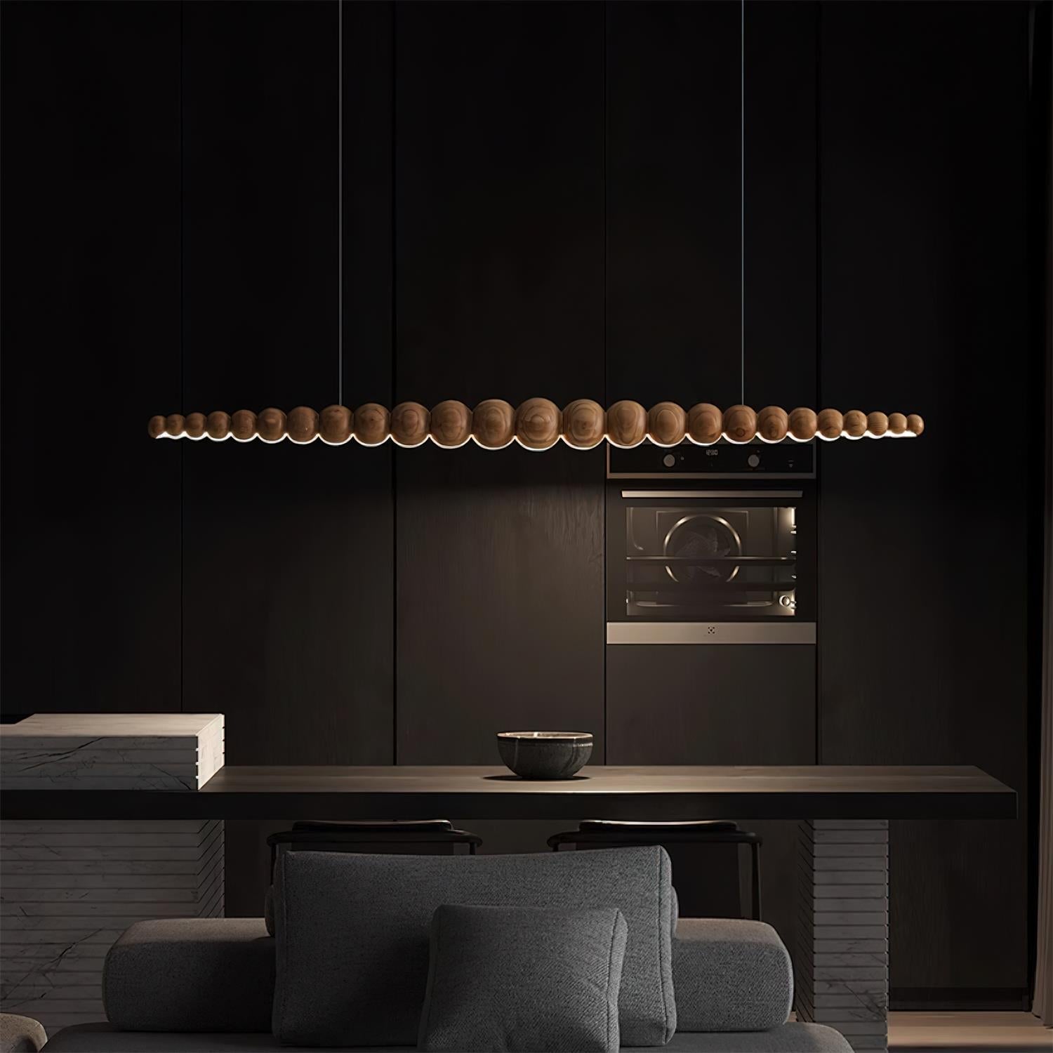 Orlanre Holz Minimalistisch Pendelleuchte-Letslighting